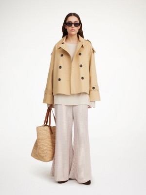 By Malene Birger Alisandra Trench Jakne Bež | HR_BB20377