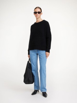 By Malene Birger Biagiorms Sweater Pletenina Crne | HR_BB97977