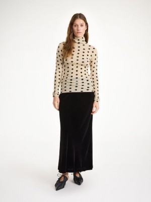 By Malene Birger Boshan Midi Suknje Crne | HR_BB75119