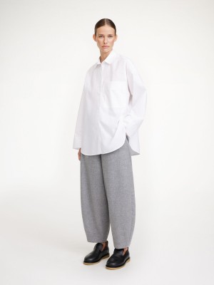 By Malene Birger Derris Organic Cotton Košulje Bijele | HR_BB45877