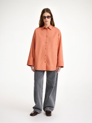 By Malene Birger Derris Organic Cotton Košulje Tamno | HR_BB34670