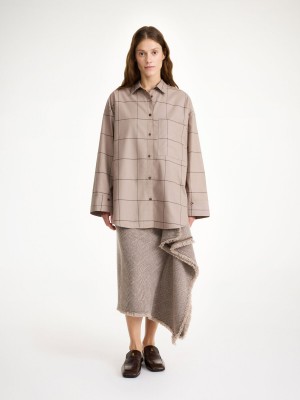 By Malene Birger Derris Organic Cotton Košulje Autumn check | HR_BB74026