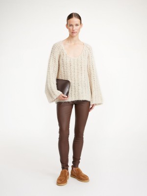 By Malene Birger Elenasoo Leggings Hlače Chestnut | HR_BB99857