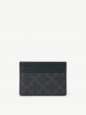 By Malene Birger Elia Printed Cardholder Novčanici i držači kartica Tamno | HR_BB12529