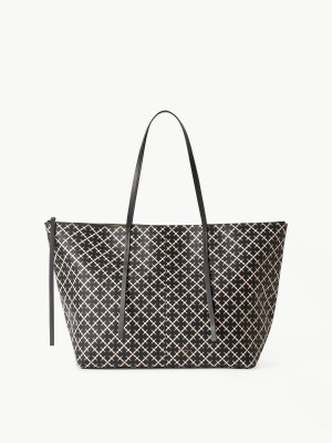 By Malene Birger Luze Tote Torbe Crne | HR_BB68774