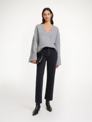 By Malene Birger Milium Organic Cotton Hlače Crne | HR_BB98448