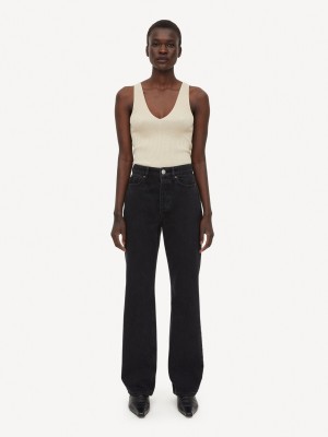 By Malene Birger Miliumlo Organic Cotton Traperice Crne | HR_BB55813