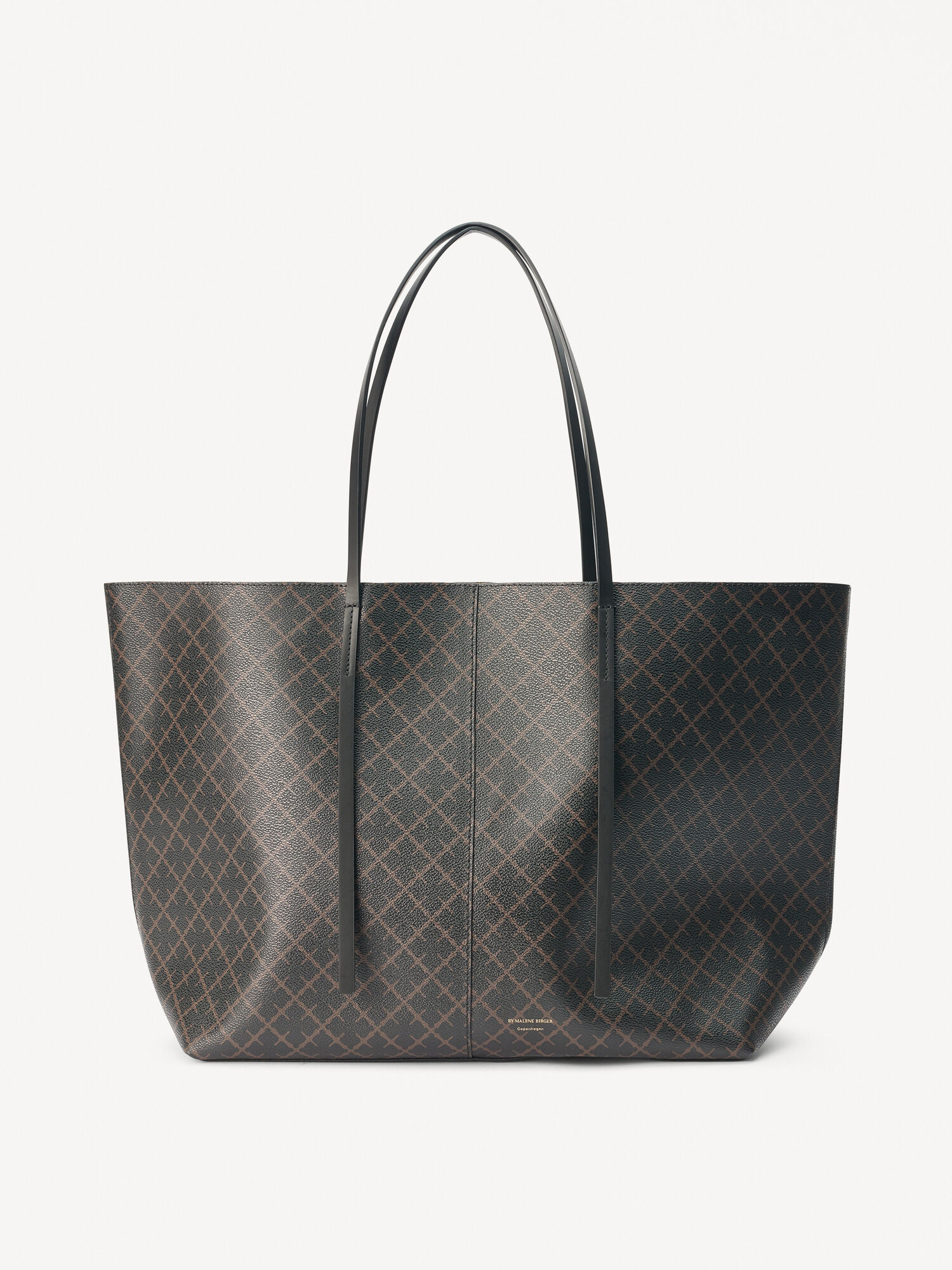 By Malene Birger Abi Printed Tote Torbe Tamno | HR_BB87714