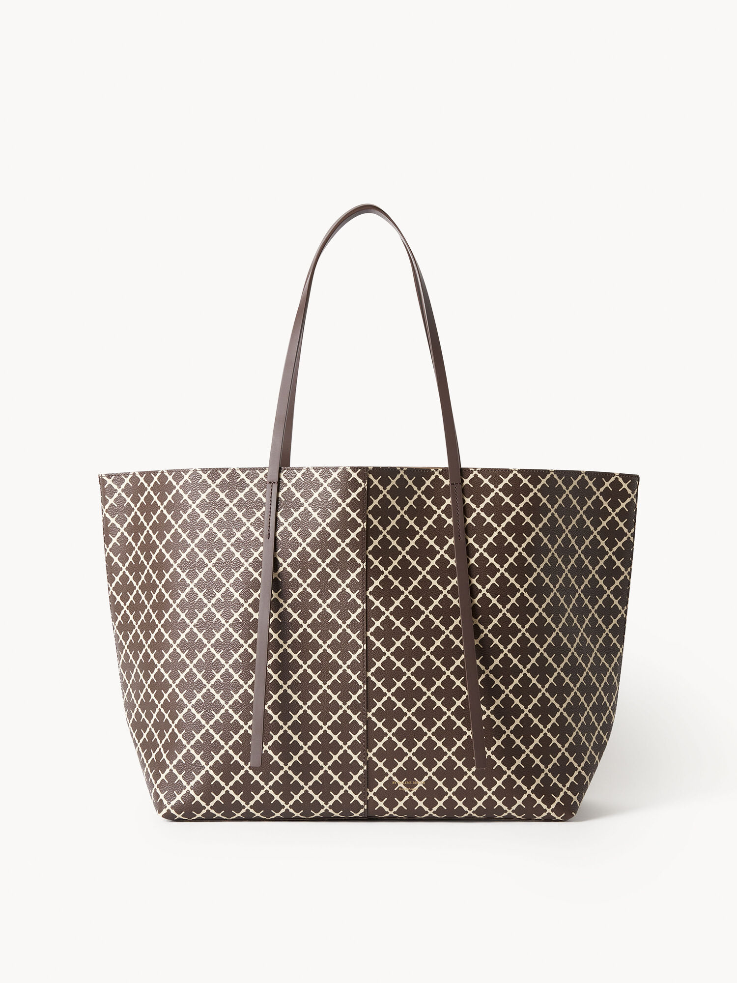 By Malene Birger Abi Printed Tote Torbe Smeđe | HR_BB84751