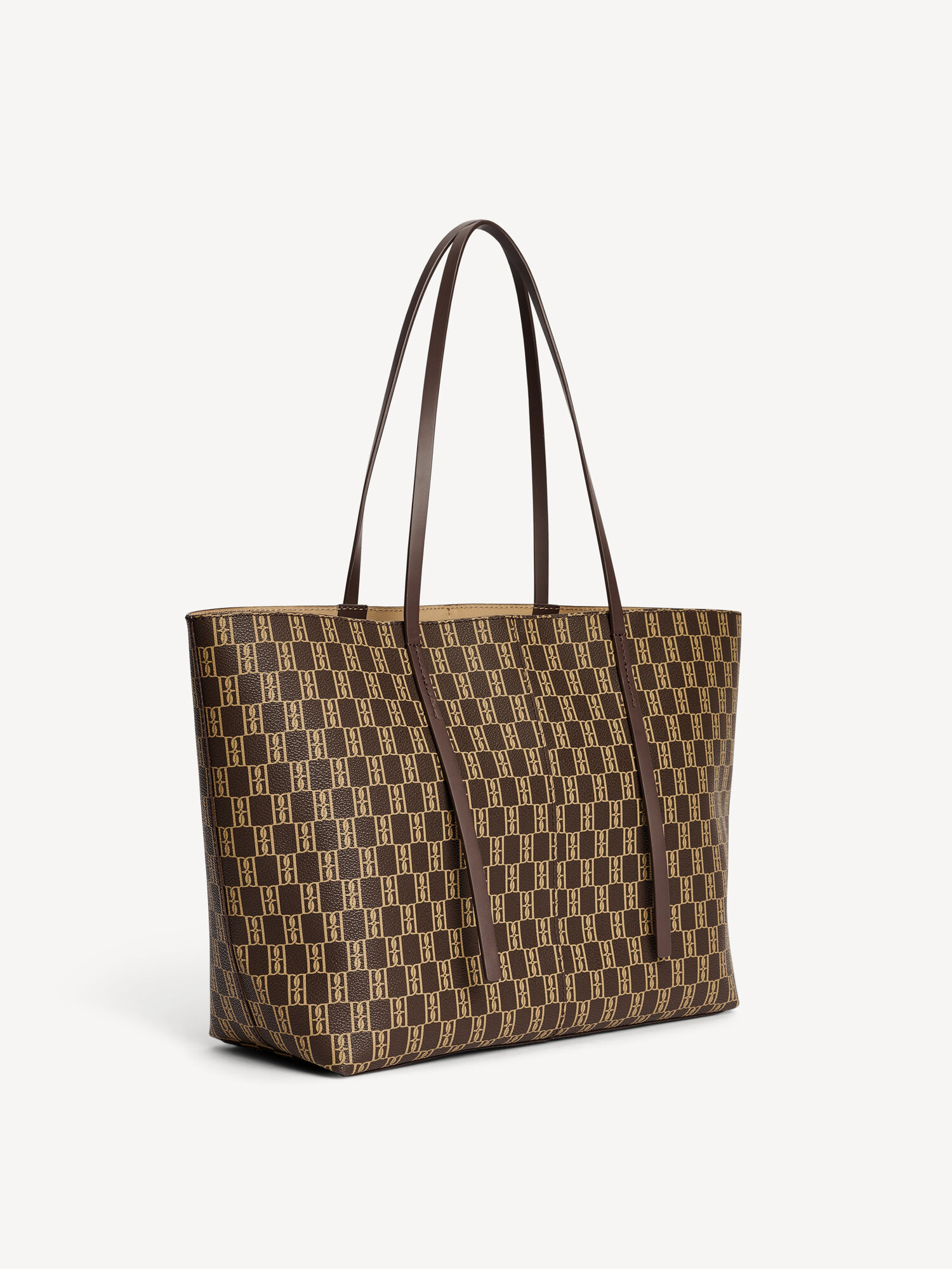 By Malene Birger Abigail Monogram Tote Torbe Shale | HR_BB38968