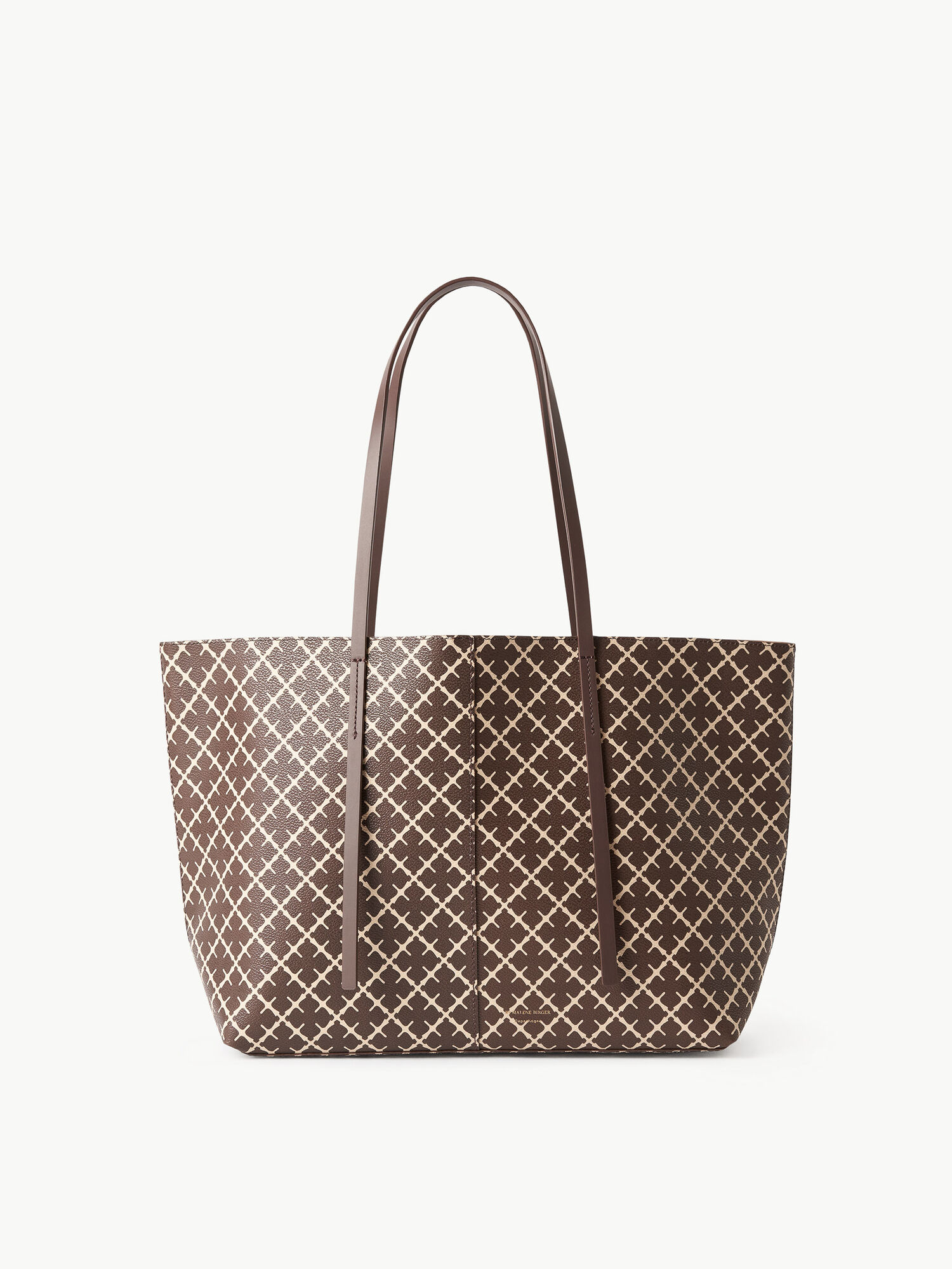 By Malene Birger Abigail Printed Tote Torbe Smeđe | HR_BB63271