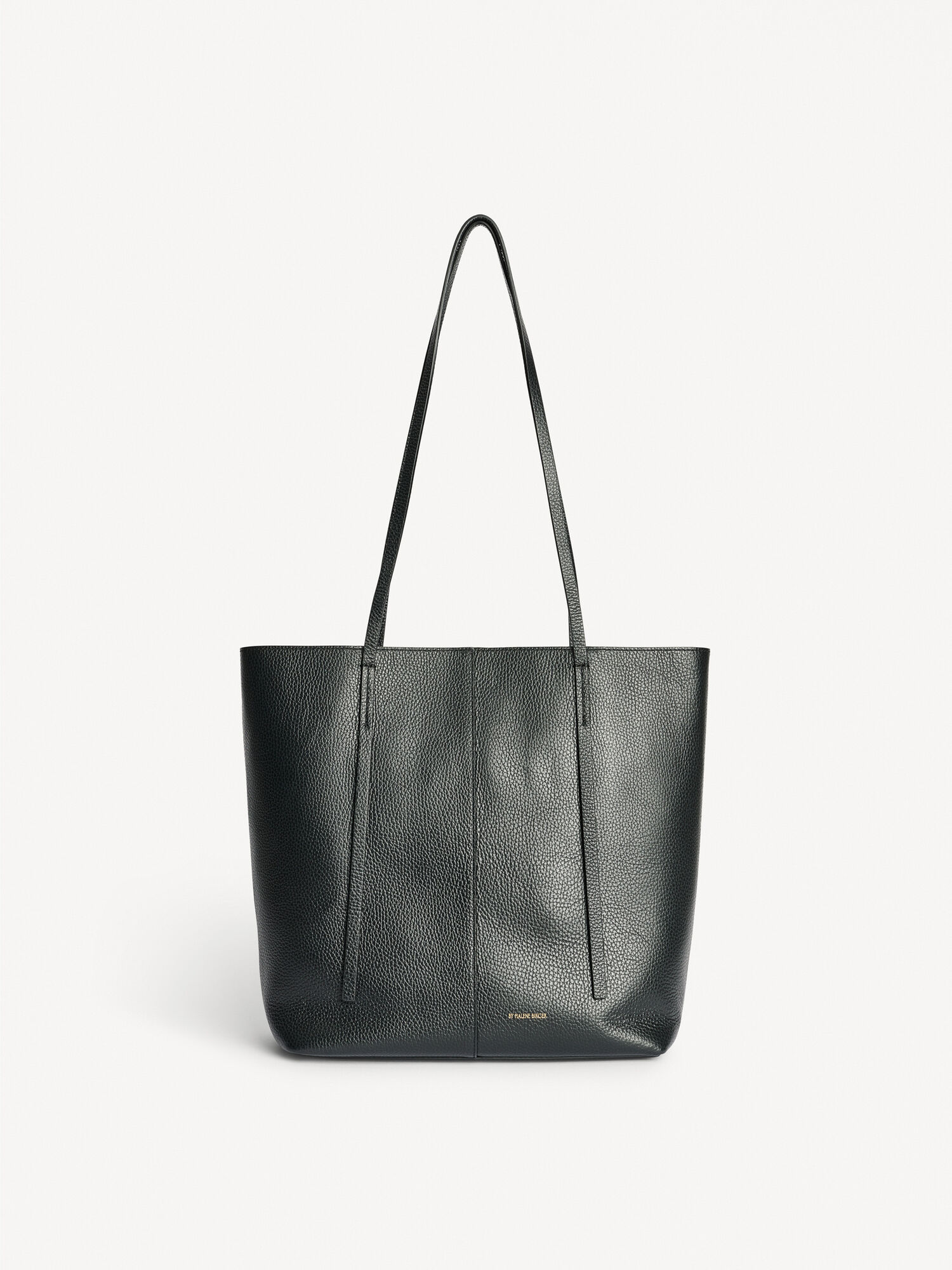 By Malene Birger Abilso Leather Tote Torbe Crne | HR_BB49889