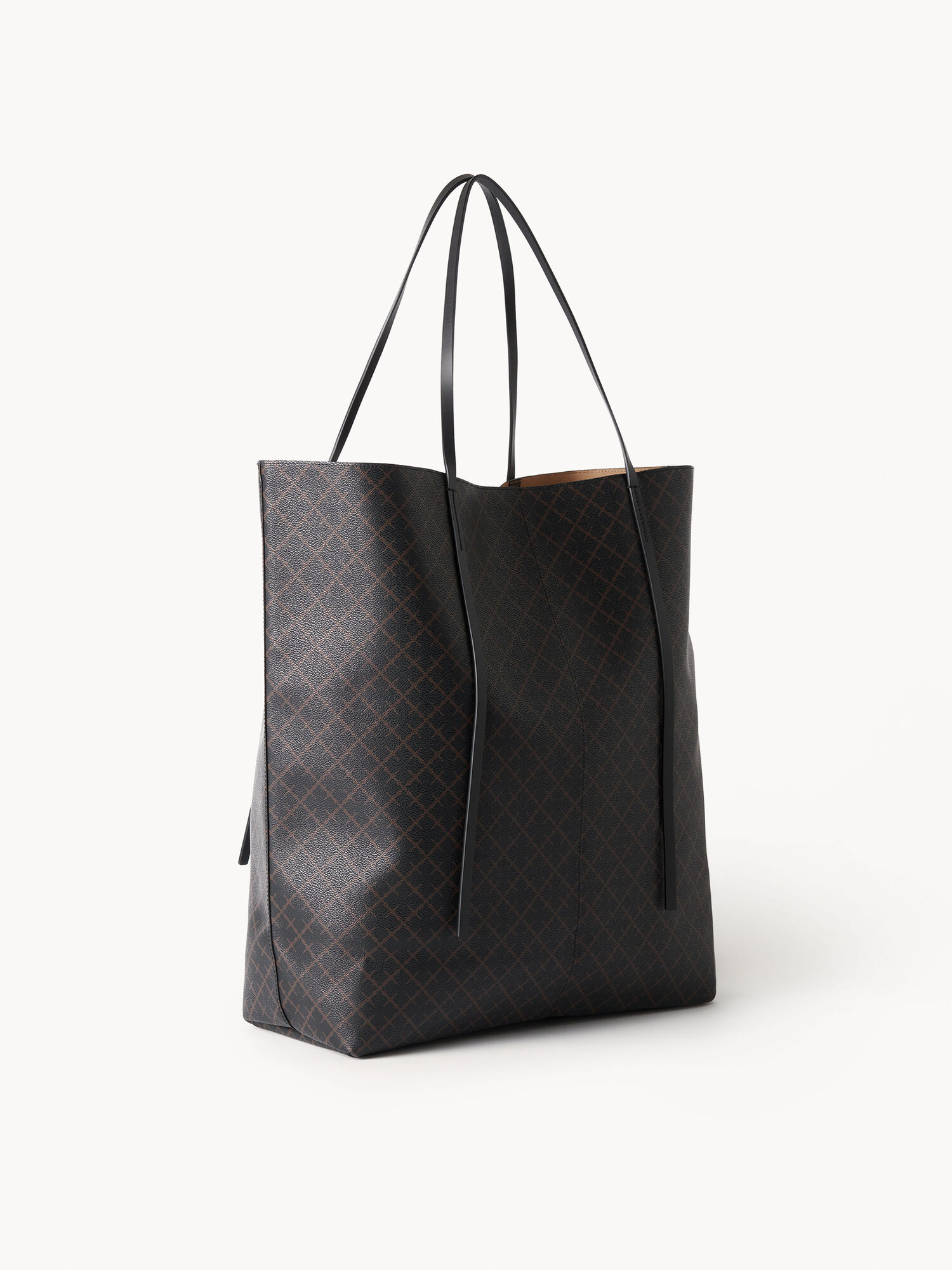 By Malene Birger Abrille Printed Tote Torbe Tamno | HR_BB30150