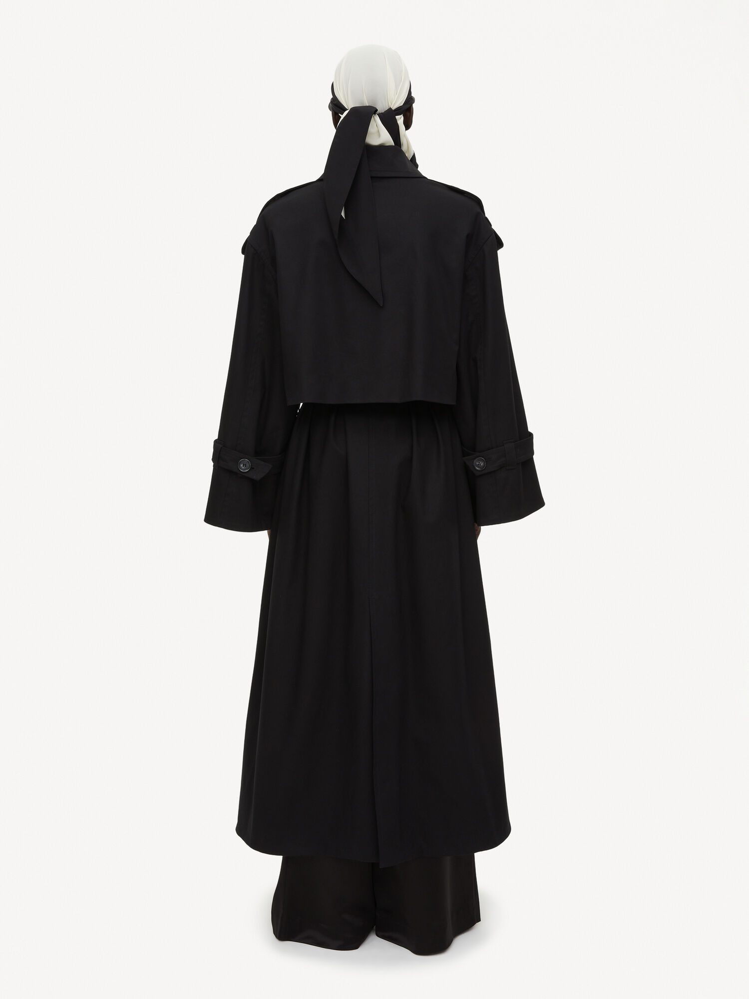 By Malene Birger Alanis Trench Jakne Crne | HR_BB95860