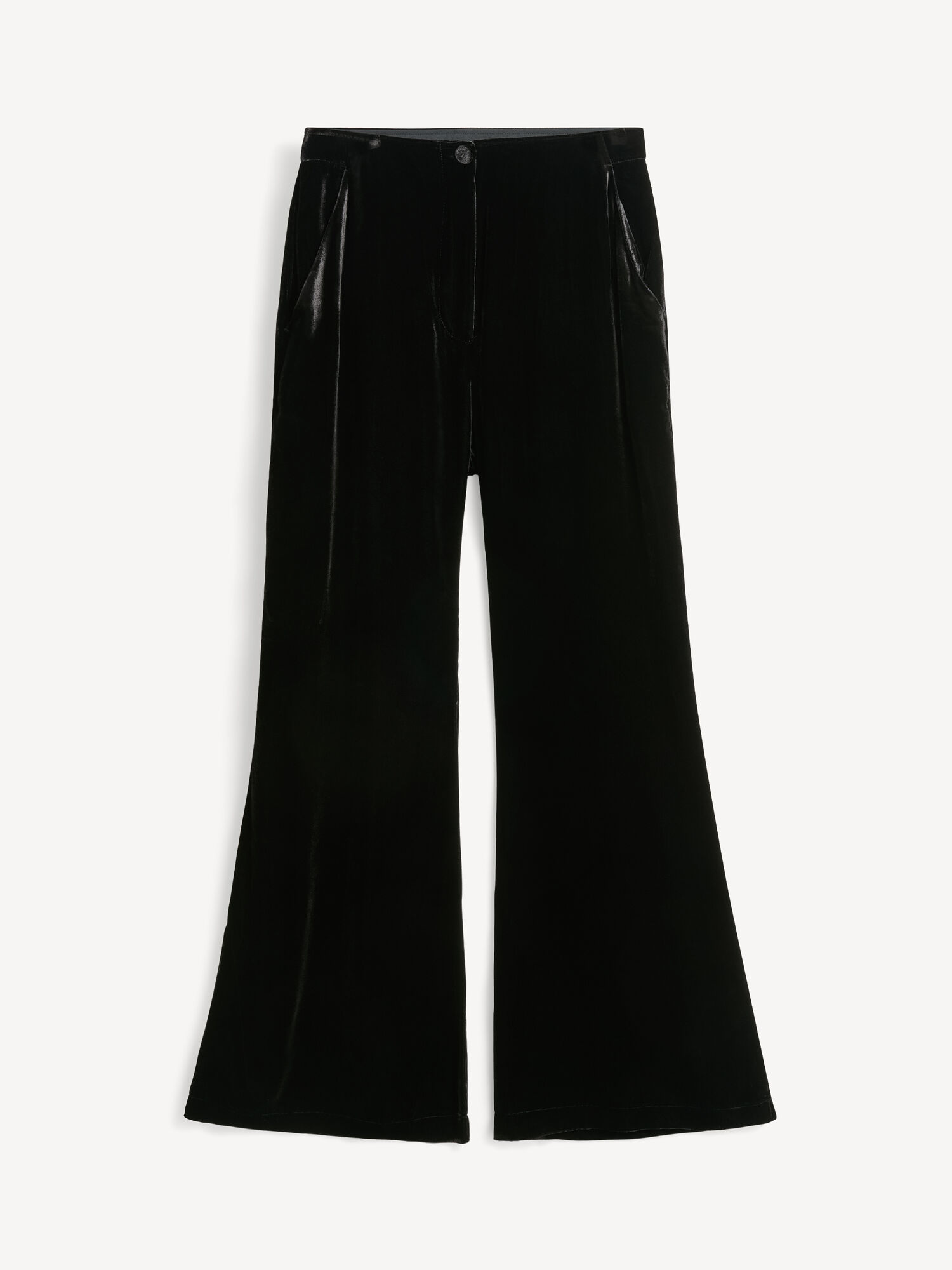 By Malene Birger Amores High-waisted Hlače Crne | HR_BB84920