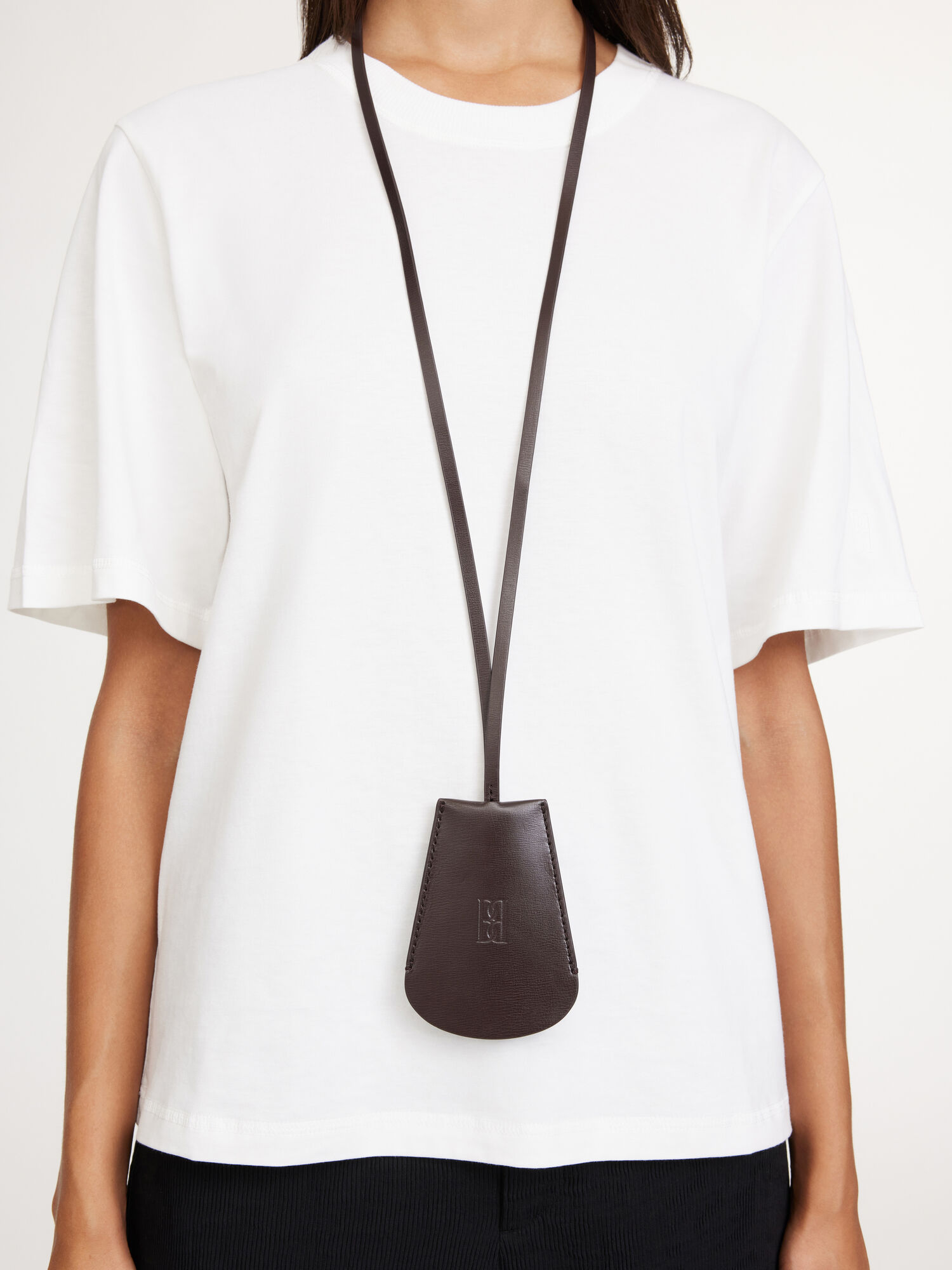 By Malene Birger Aya Key Chain Ostali Dodaci Tamno Smeđe | HR_BB17939