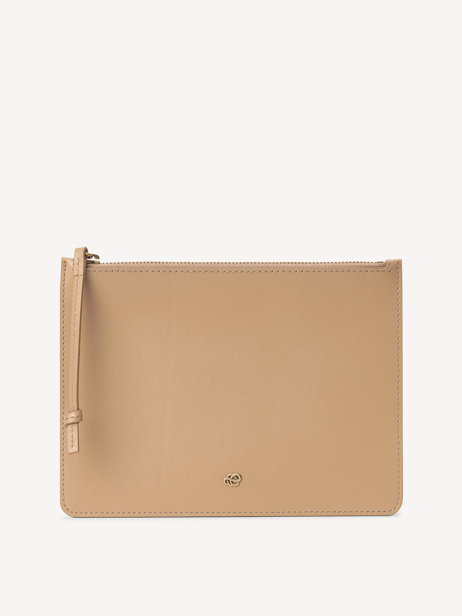 By Malene Birger Aya Leather Purse Torbe Sand | HR_BB87012