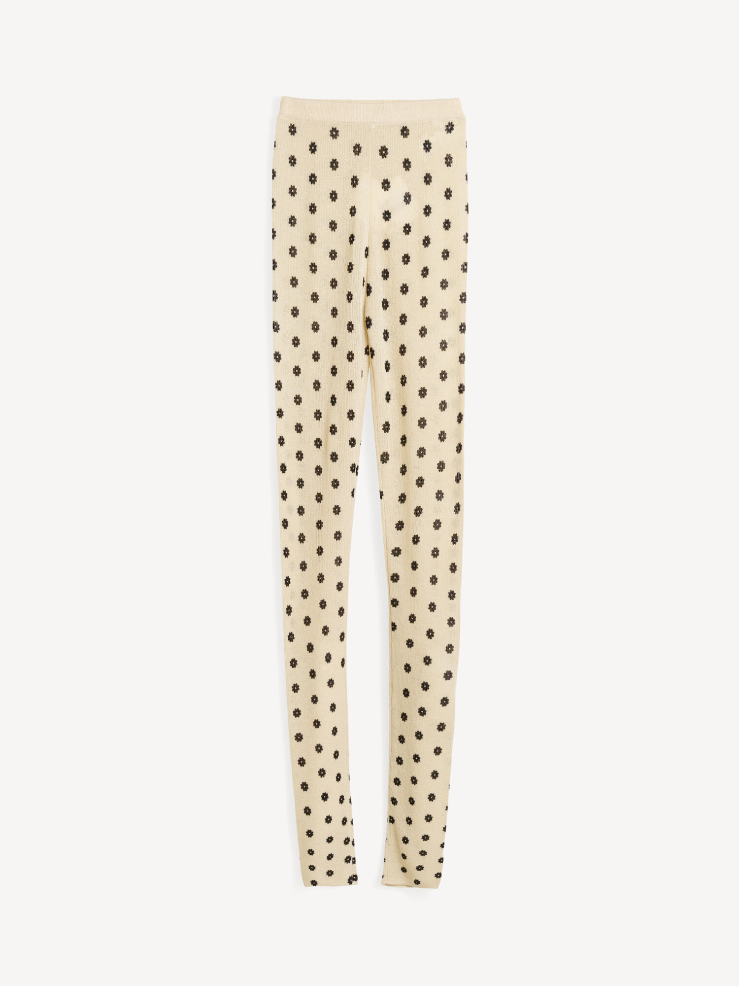 By Malene Birger Breele Wool Leggings Hlače Cvjetne | HR_BB86109