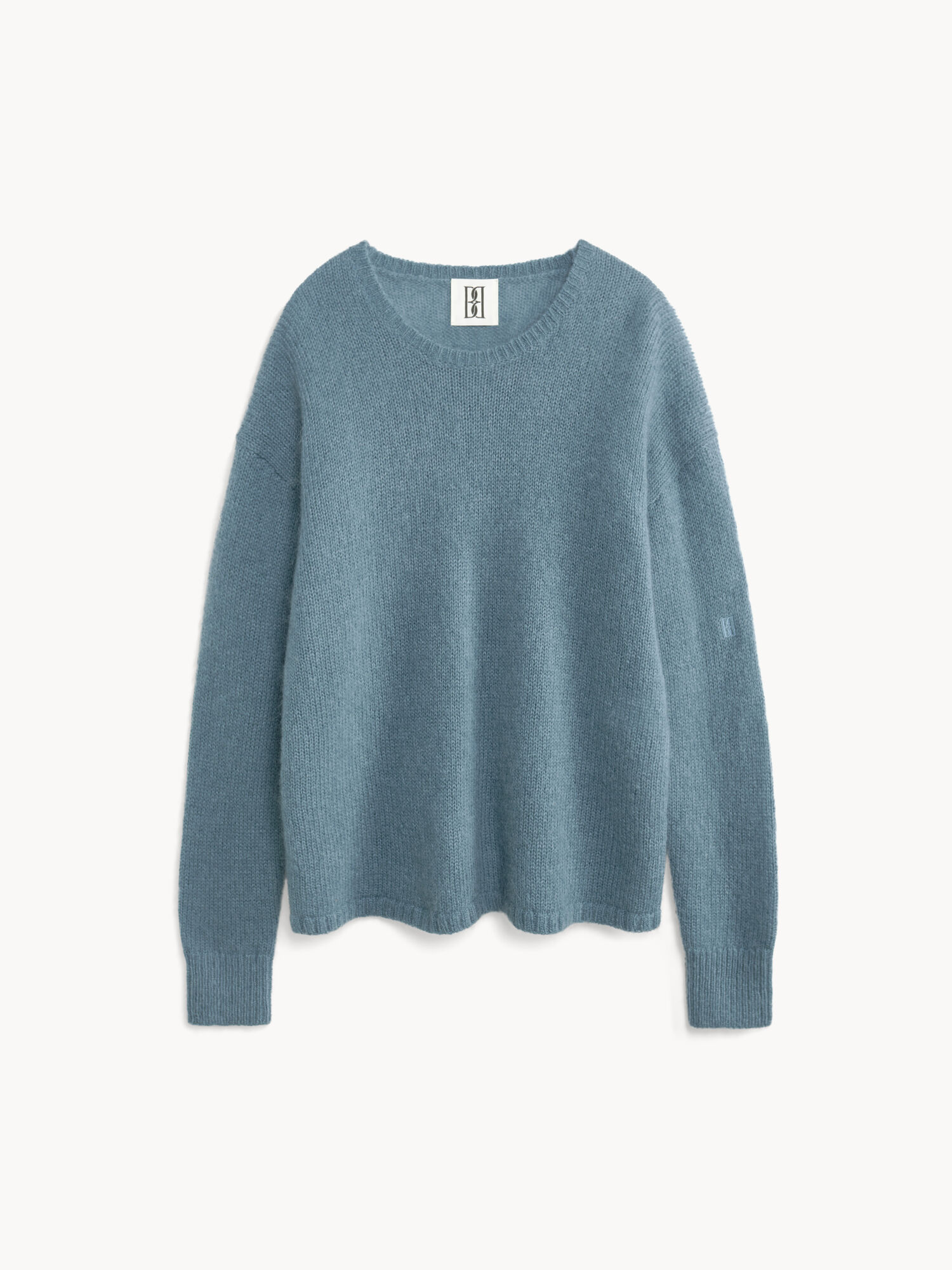 By Malene Birger Briella Mohair-blend Sweater Pletenina Cool Water | HR_BB62056