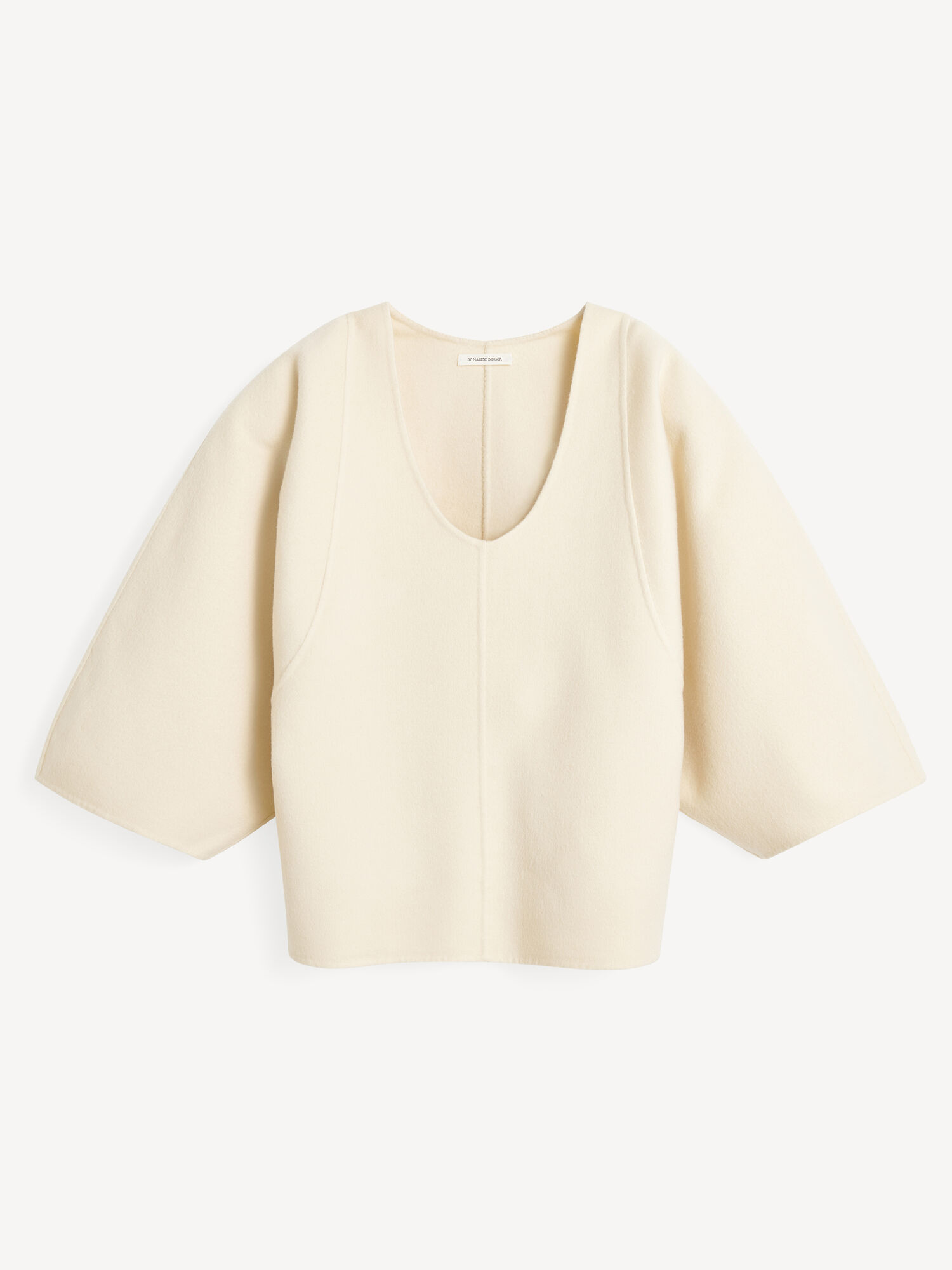 By Malene Birger Calya Wool Blouse Košulje Pearl | HR_BB88051