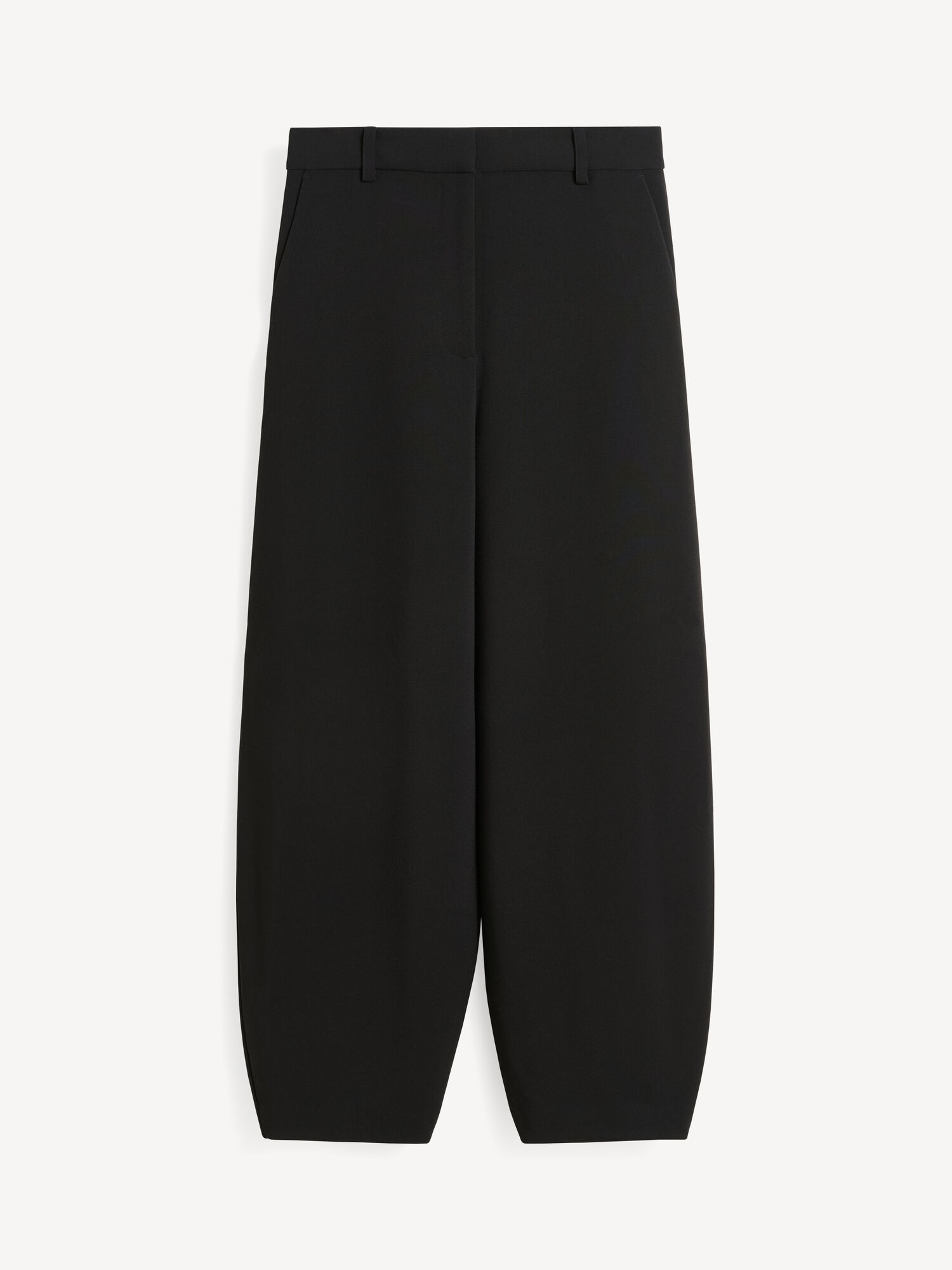 By Malene Birger Carlien High-waist Hlače Crne | HR_BB34546