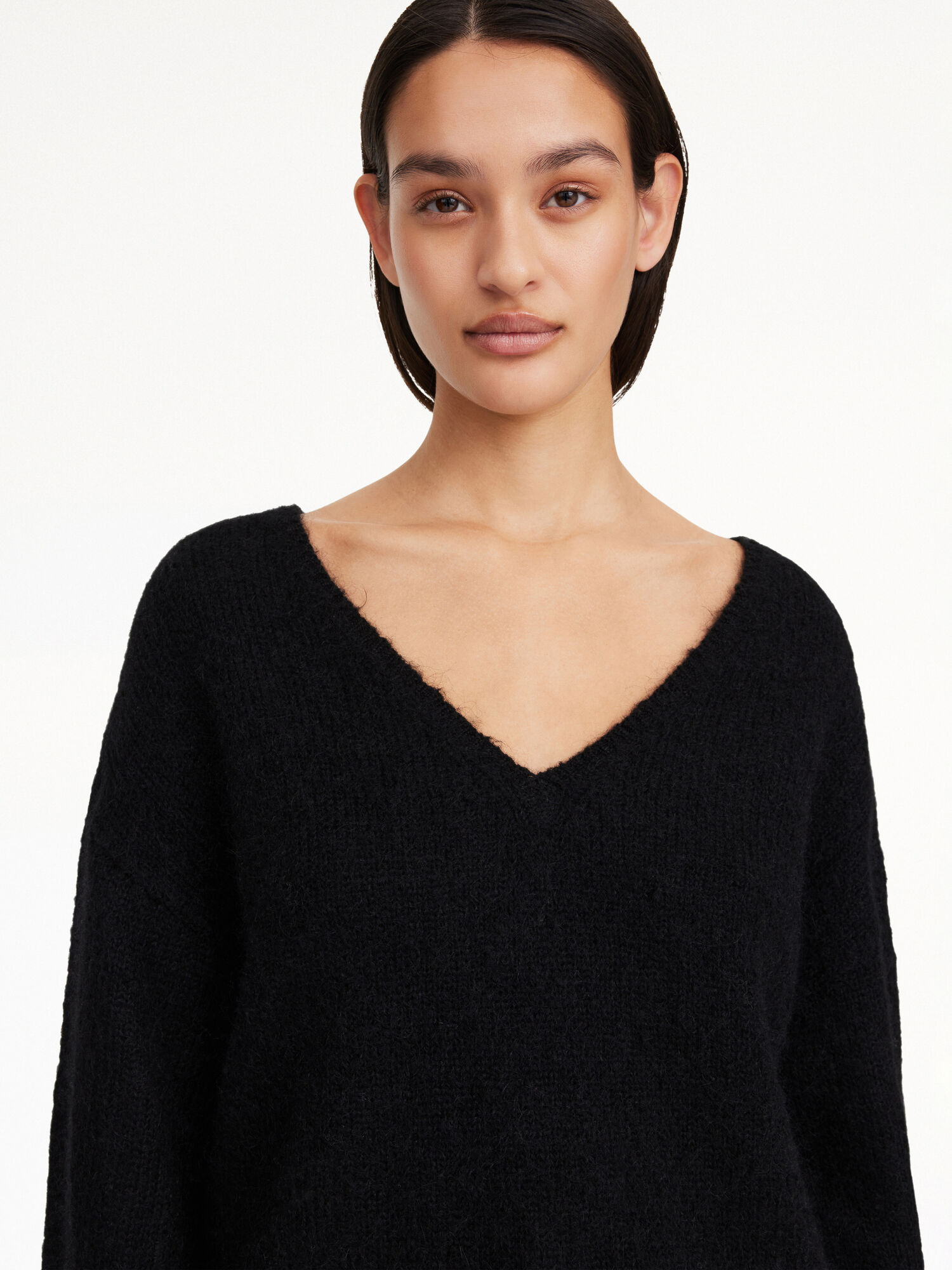 By Malene Birger Cimone Sweater Pletenina Crne | HR_BB49823