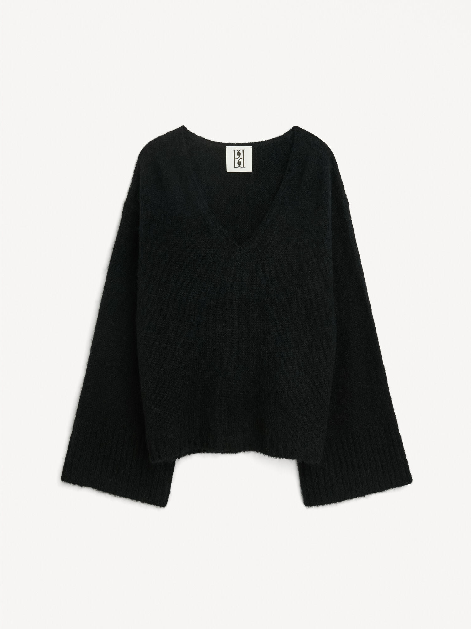 By Malene Birger Cimone Sweater Pletenina Crne | HR_BB49823