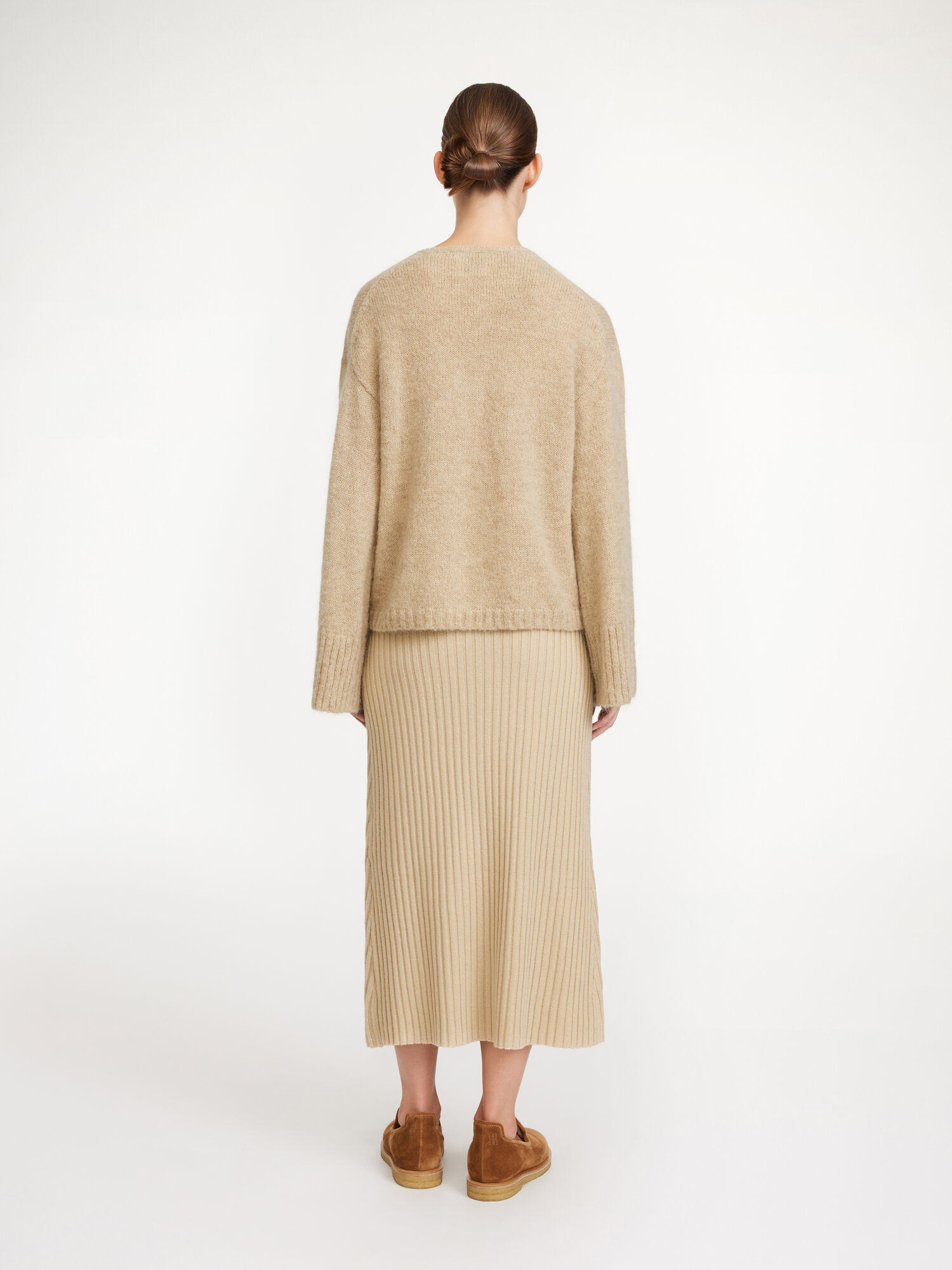 By Malene Birger Cimone Sweater Pletenina Bež | HR_BB61366