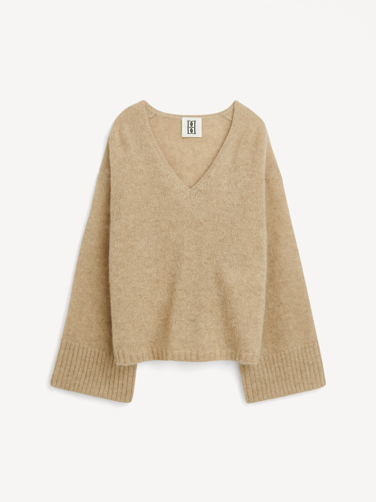 By Malene Birger Cimone Sweater Pletenina Bež | HR_BB61366