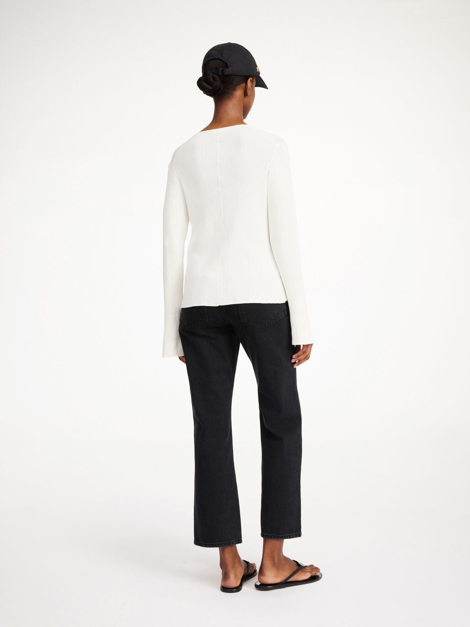 By Malene Birger Cirella Cardigan Pletenina Bijele | HR_BB17919