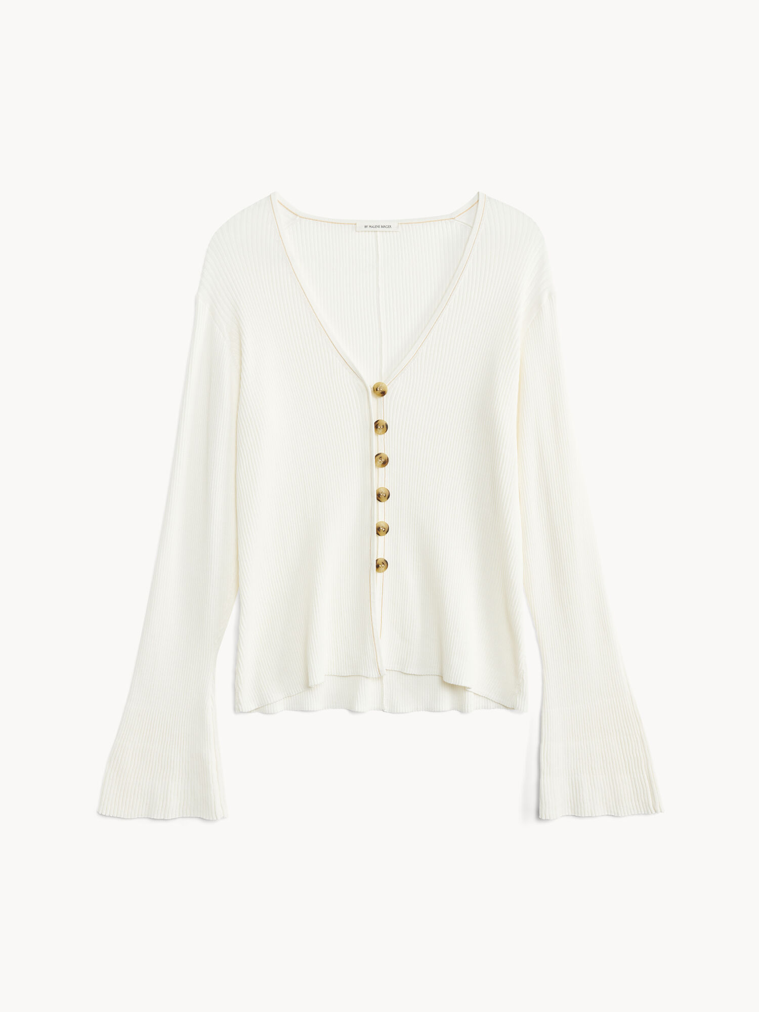 By Malene Birger Cirella Cardigan Pletenina Bijele | HR_BB17919