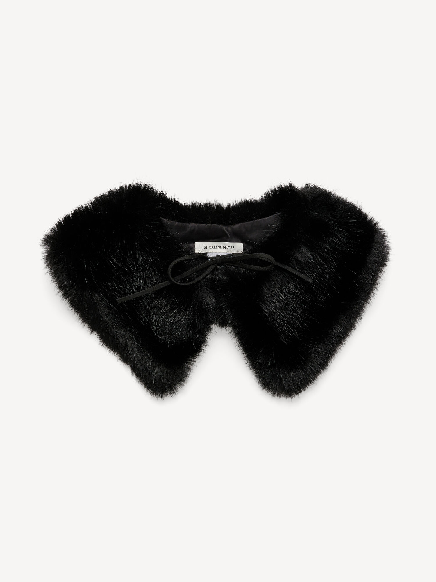 By Malene Birger Cowie Faux Fur Collar Šalovi Crne | HR_BB91240