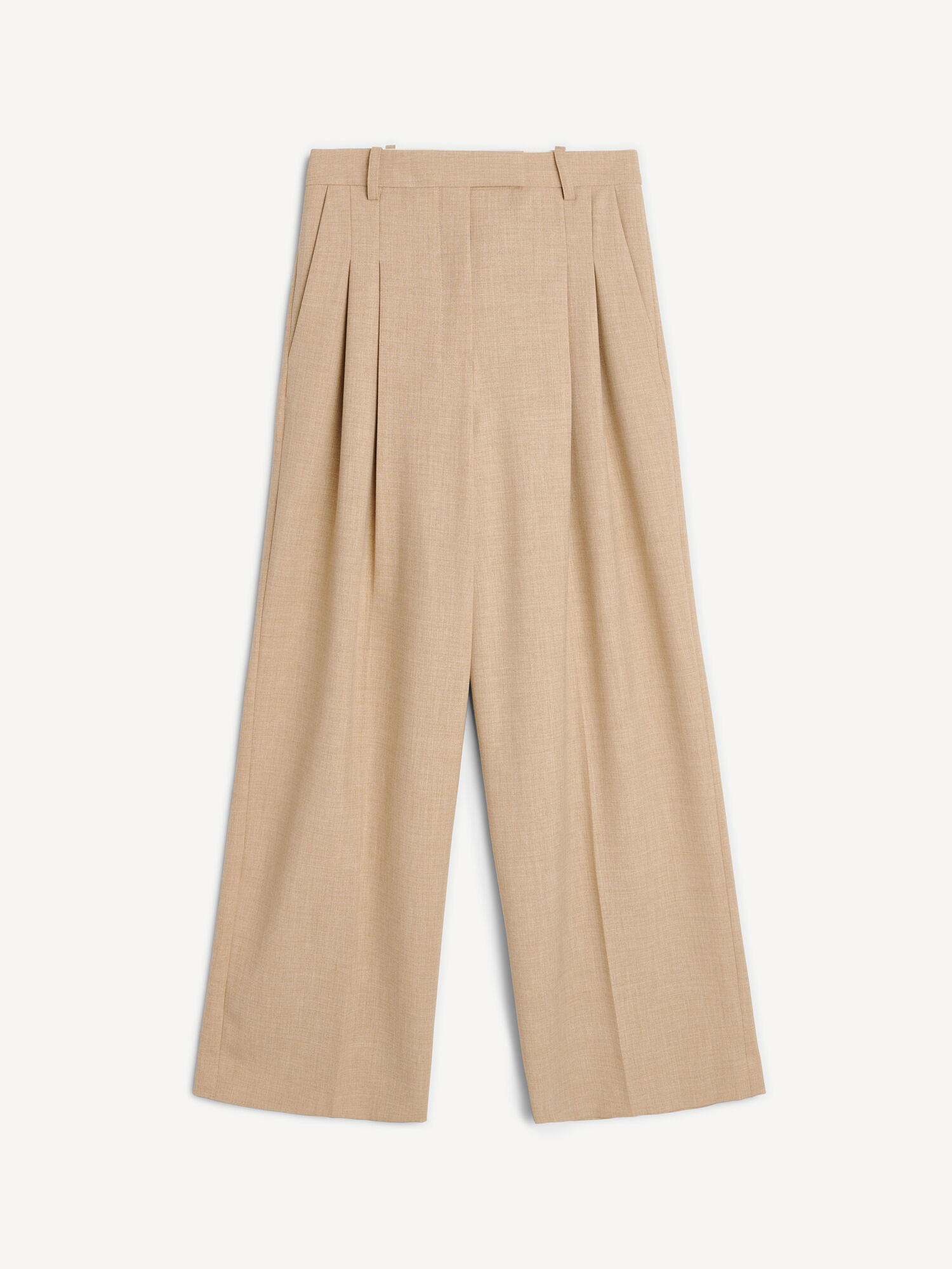 By Malene Birger Cymbaria High-waisted Hlače Smeđe | HR_BB54296