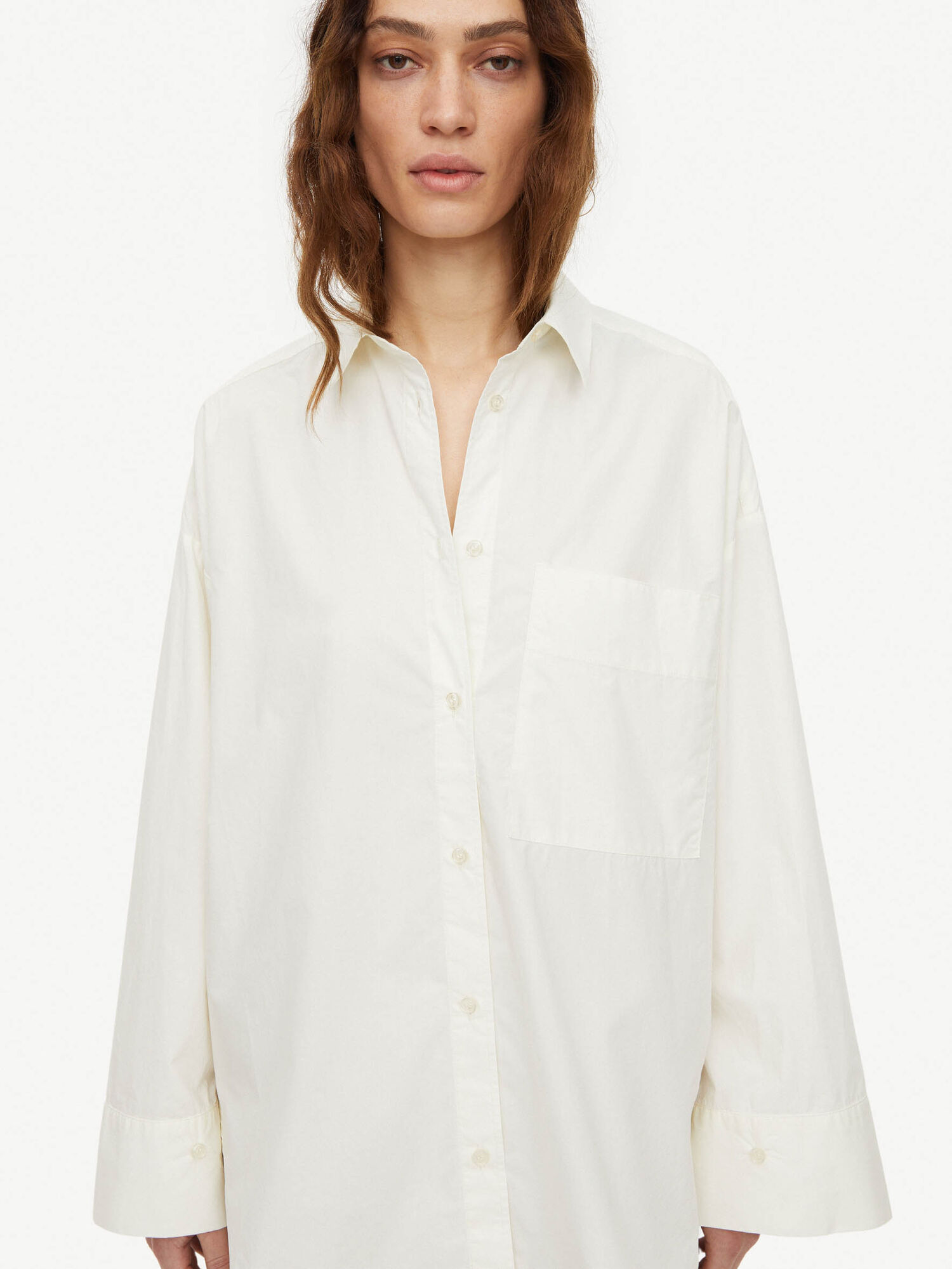 By Malene Birger Derris Organic Cotton Košulje Bijele | HR_BB36236