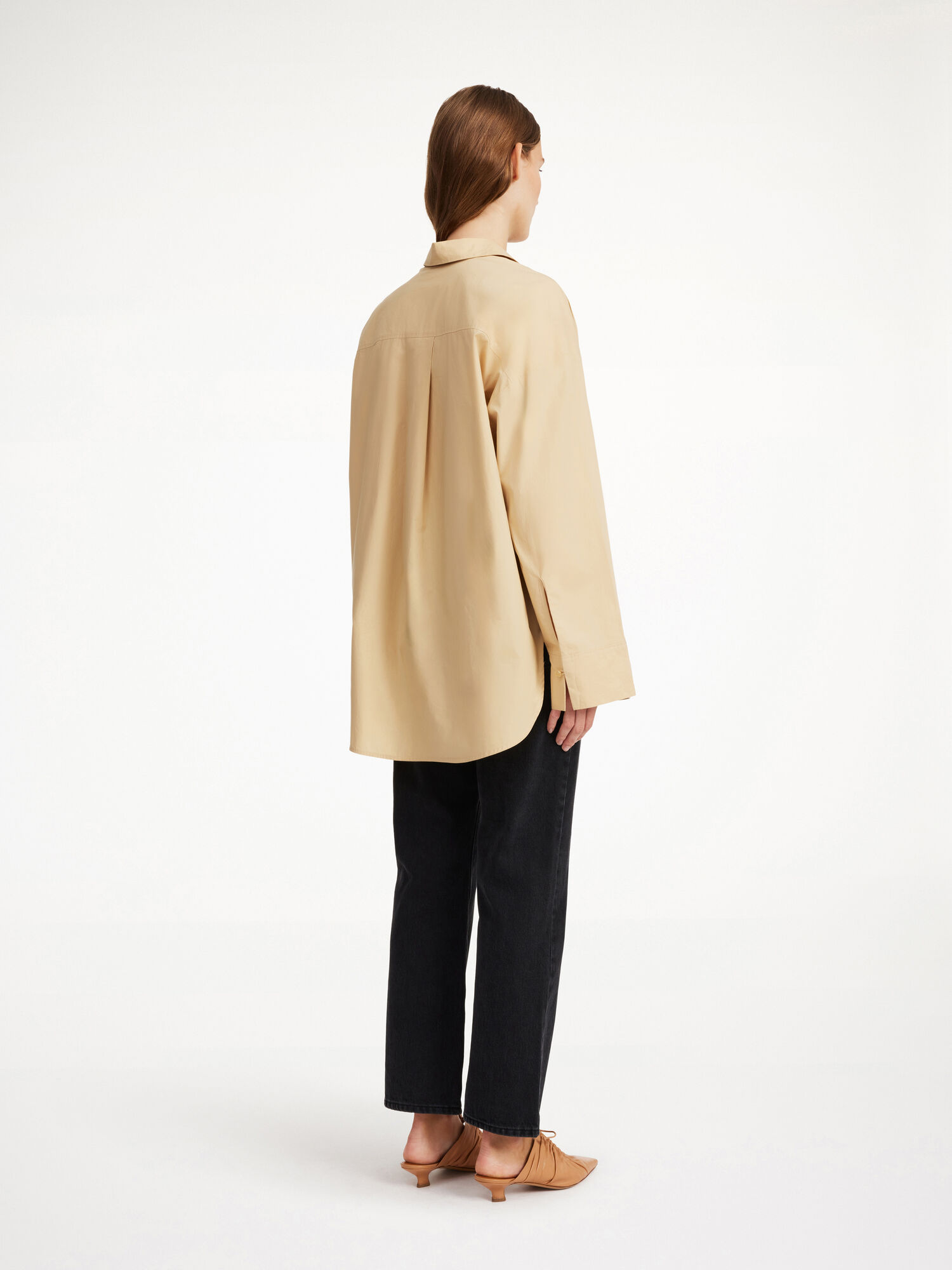 By Malene Birger Derris Organic Cotton Košulje Tamno | HR_BB86475