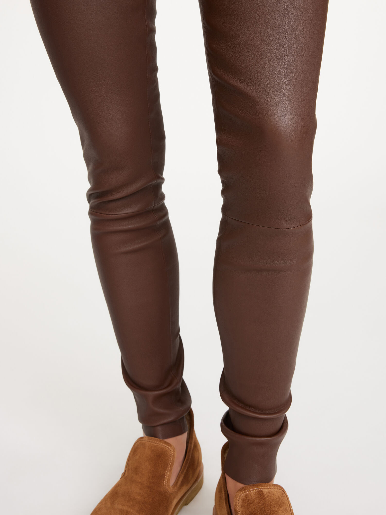 By Malene Birger Elenasoo Leggings Hlače Chestnut | HR_BB99857