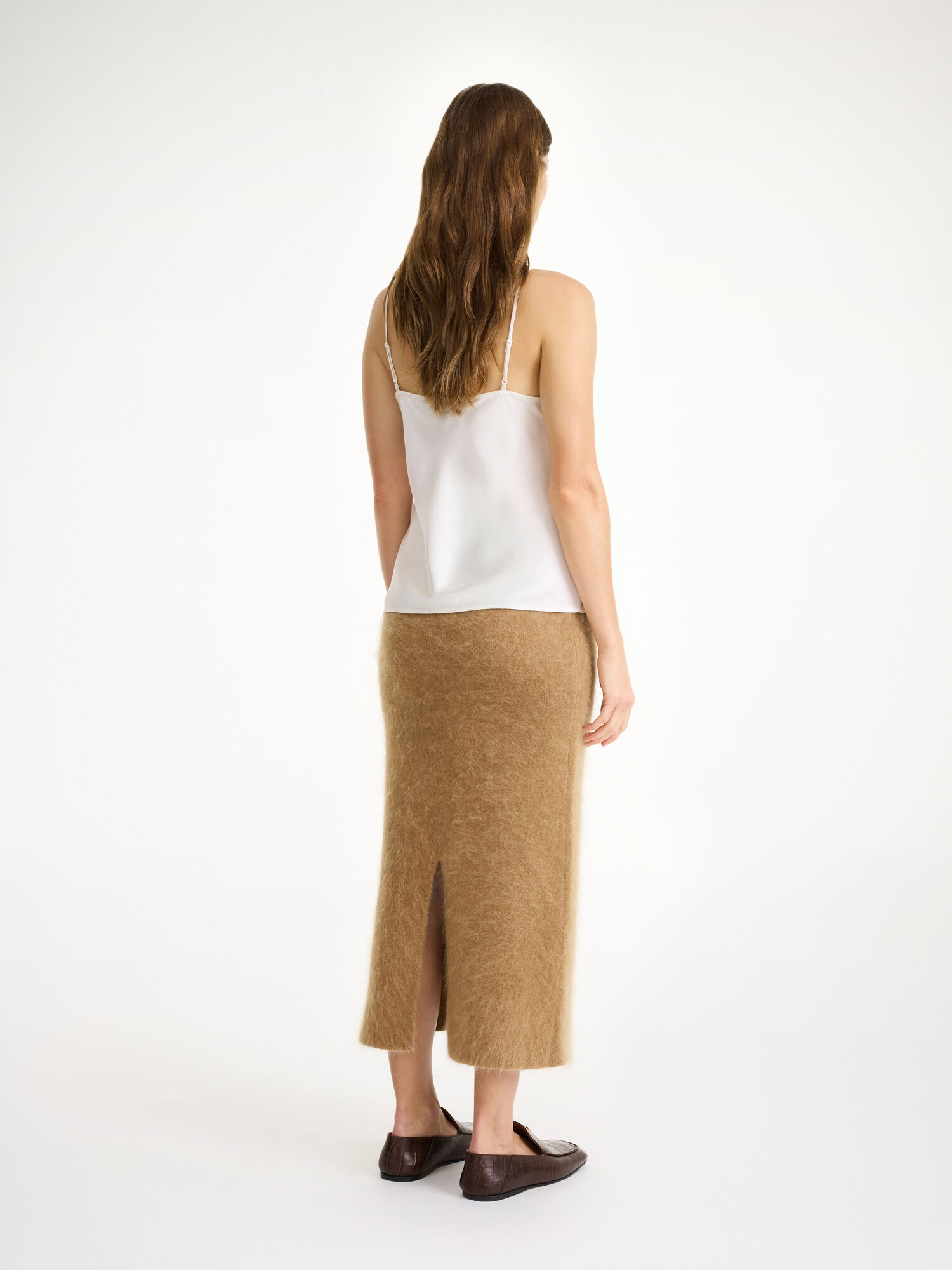 By Malene Birger Estille Midi Skirt Pletenina Smeđe | HR_BB26449