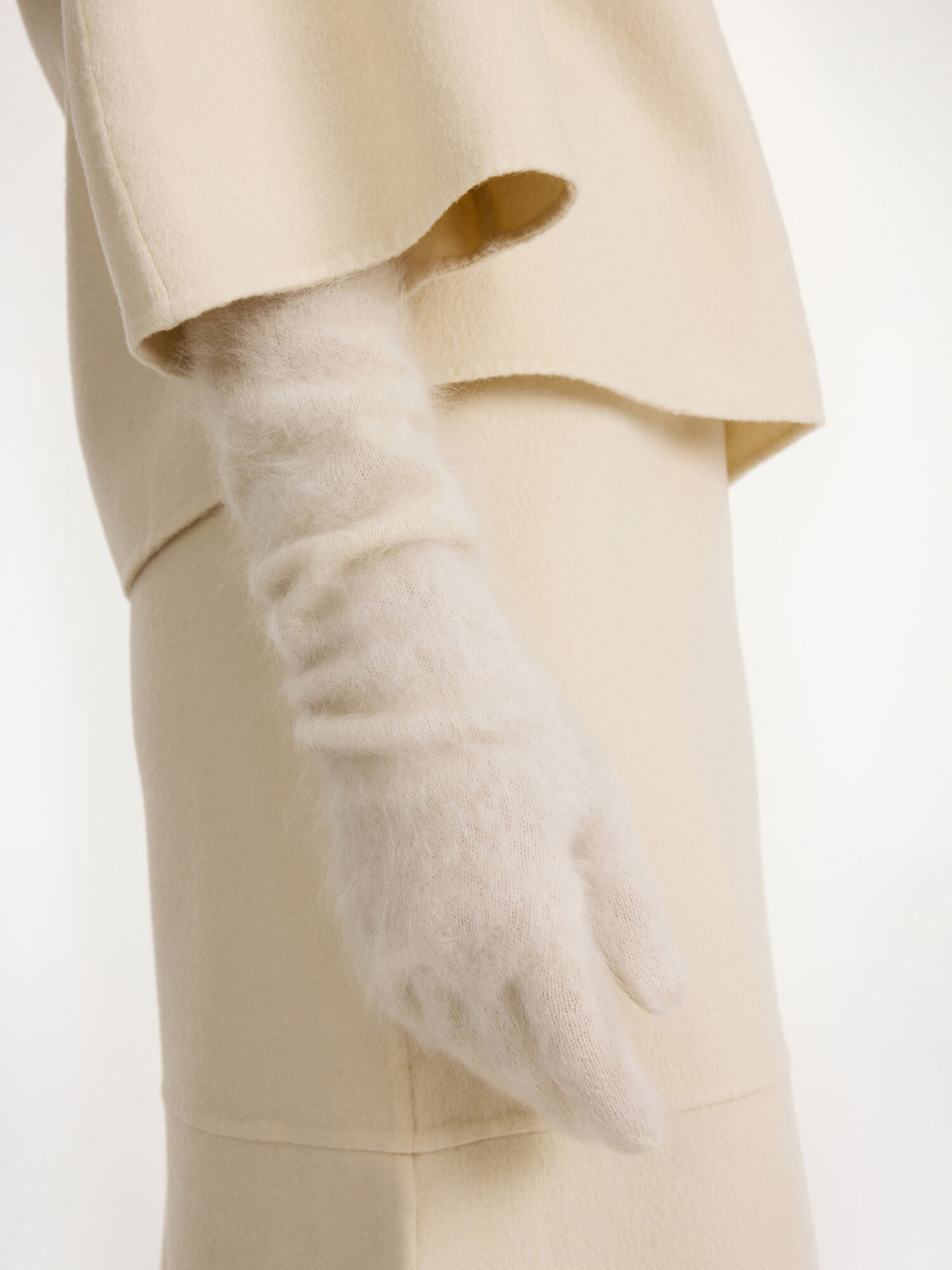 By Malene Birger Guanta Cashmere Gloves Ostali Dodaci Oyster Gray | HR_BB79965