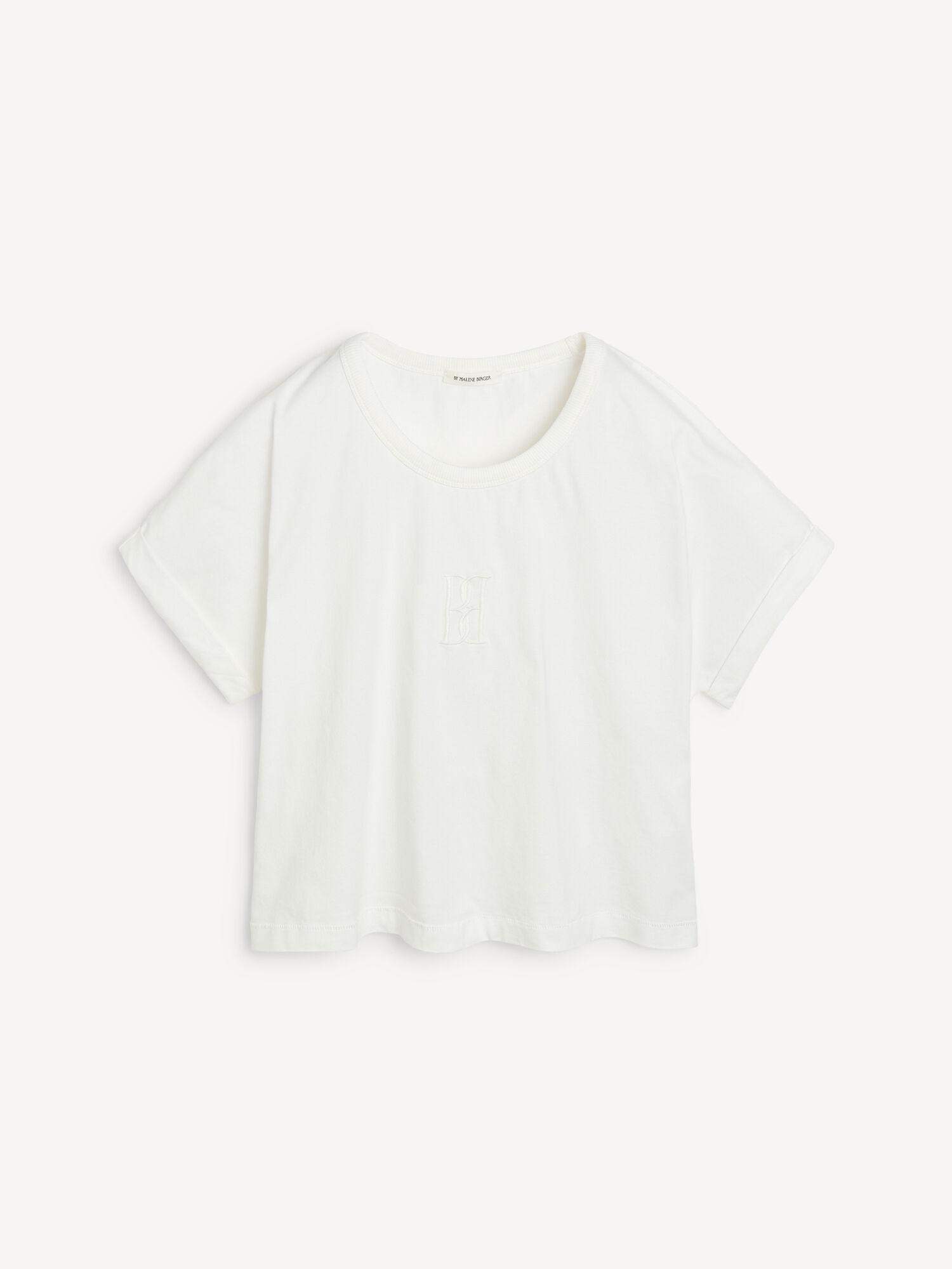 By Malene Birger Hedalia Organic Cotton T-shirt Topi Bijele | HR_BB58453