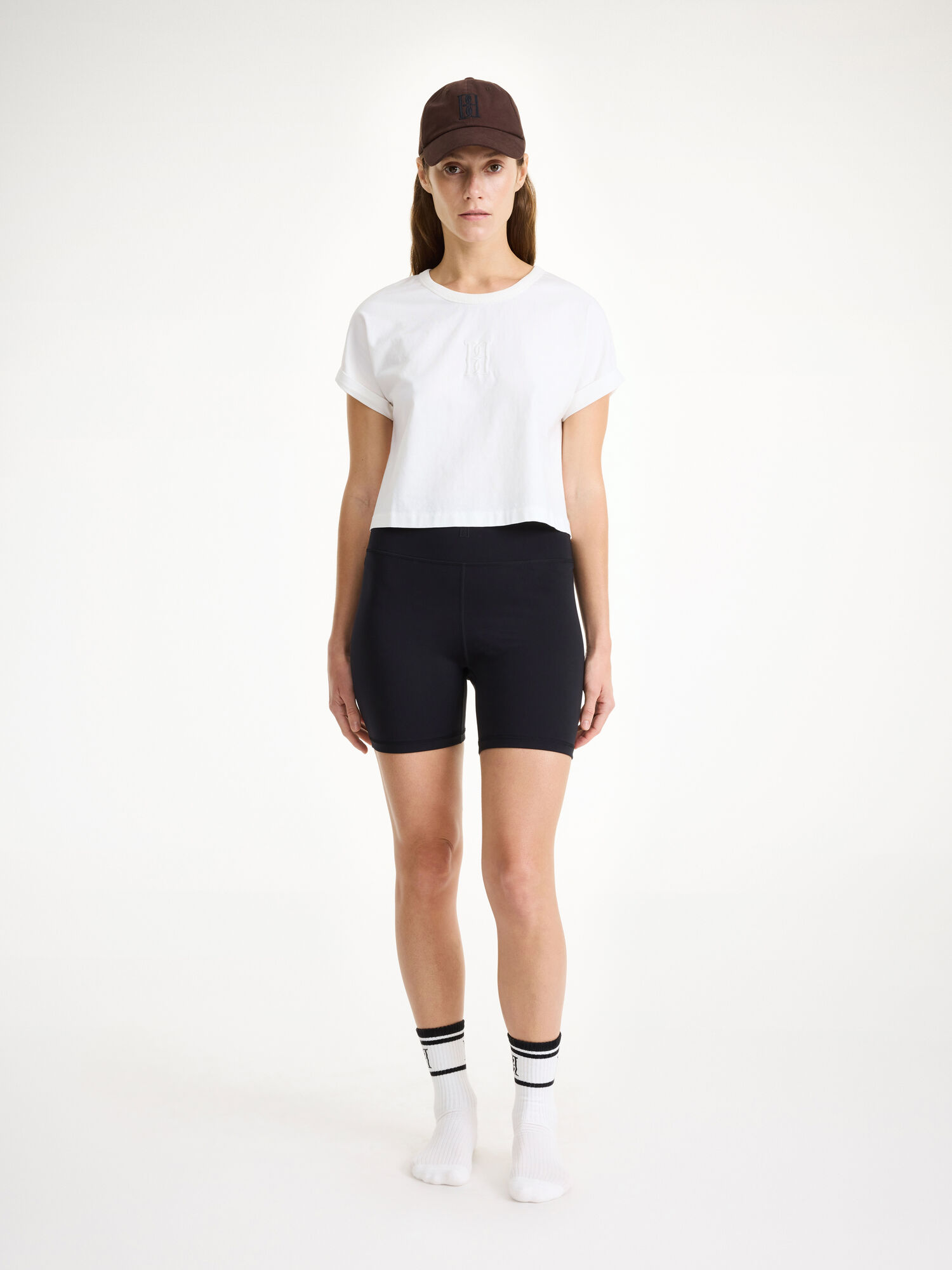 By Malene Birger Hedalia Organic Cotton T-shirt Odjeća za slobodno vrijeme Bijele | HR_BB93586