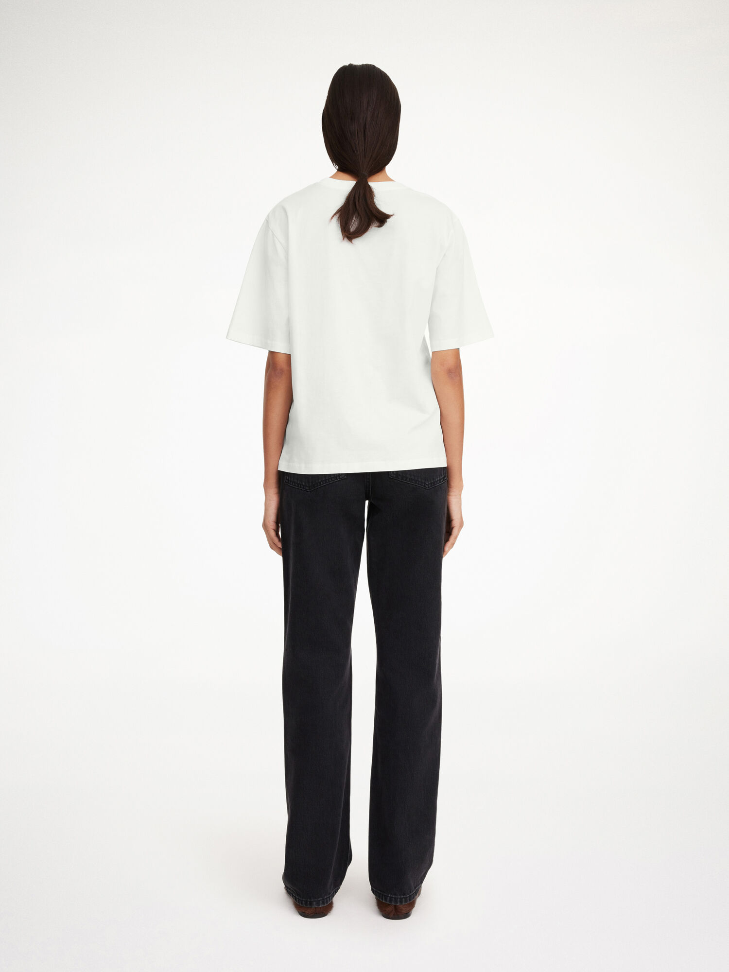 By Malene Birger Hedil T-shirt Topi Bijele | HR_BB15360