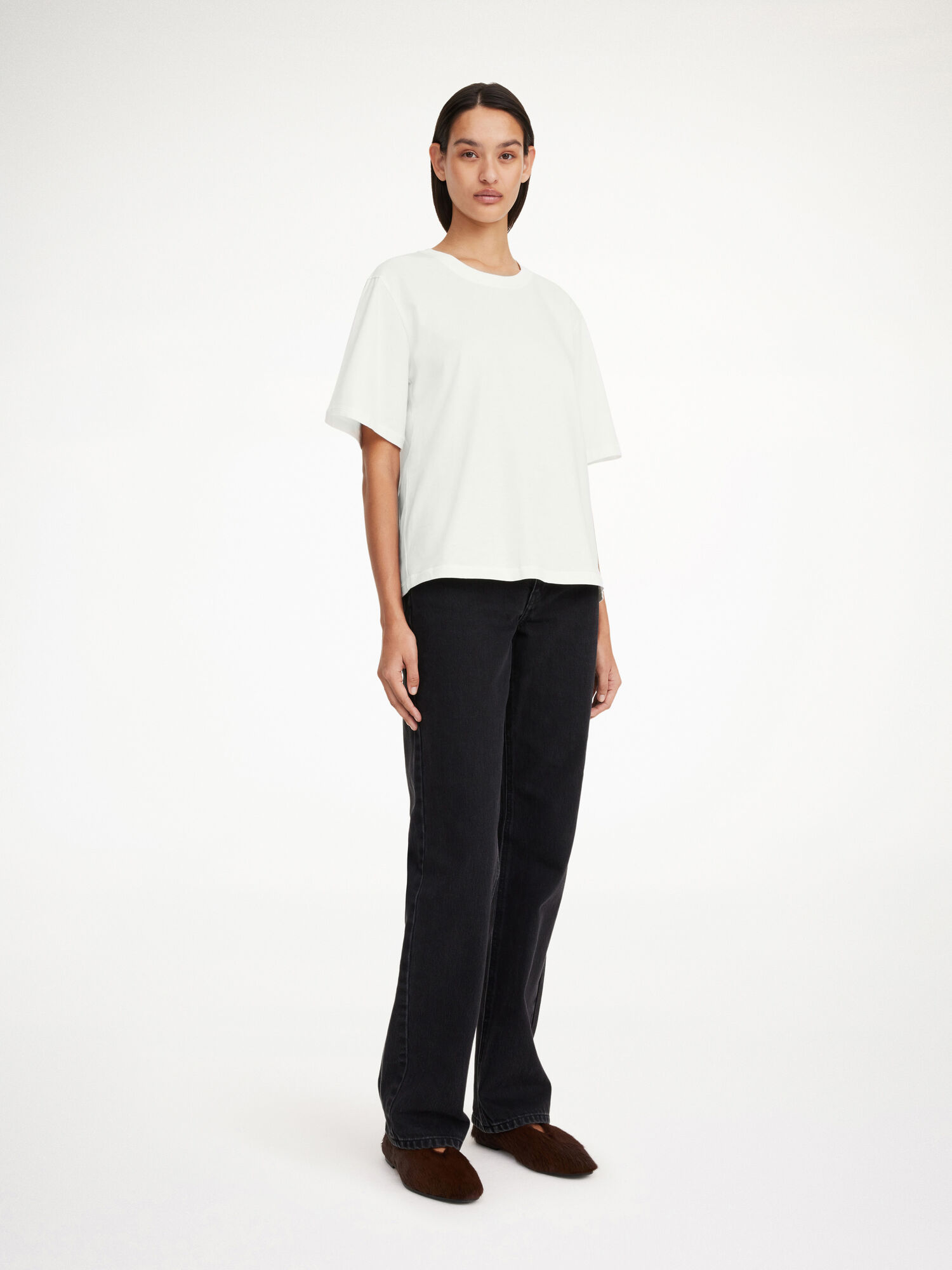 By Malene Birger Hedil T-shirt Topi Bijele | HR_BB15360