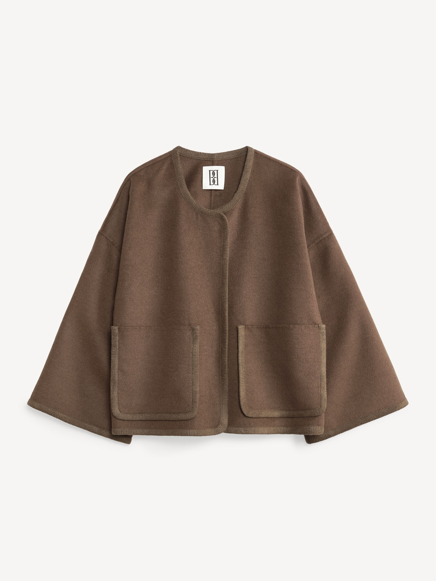 By Malene Birger Jacquie Wool Jakne Shitake | HR_BB75766