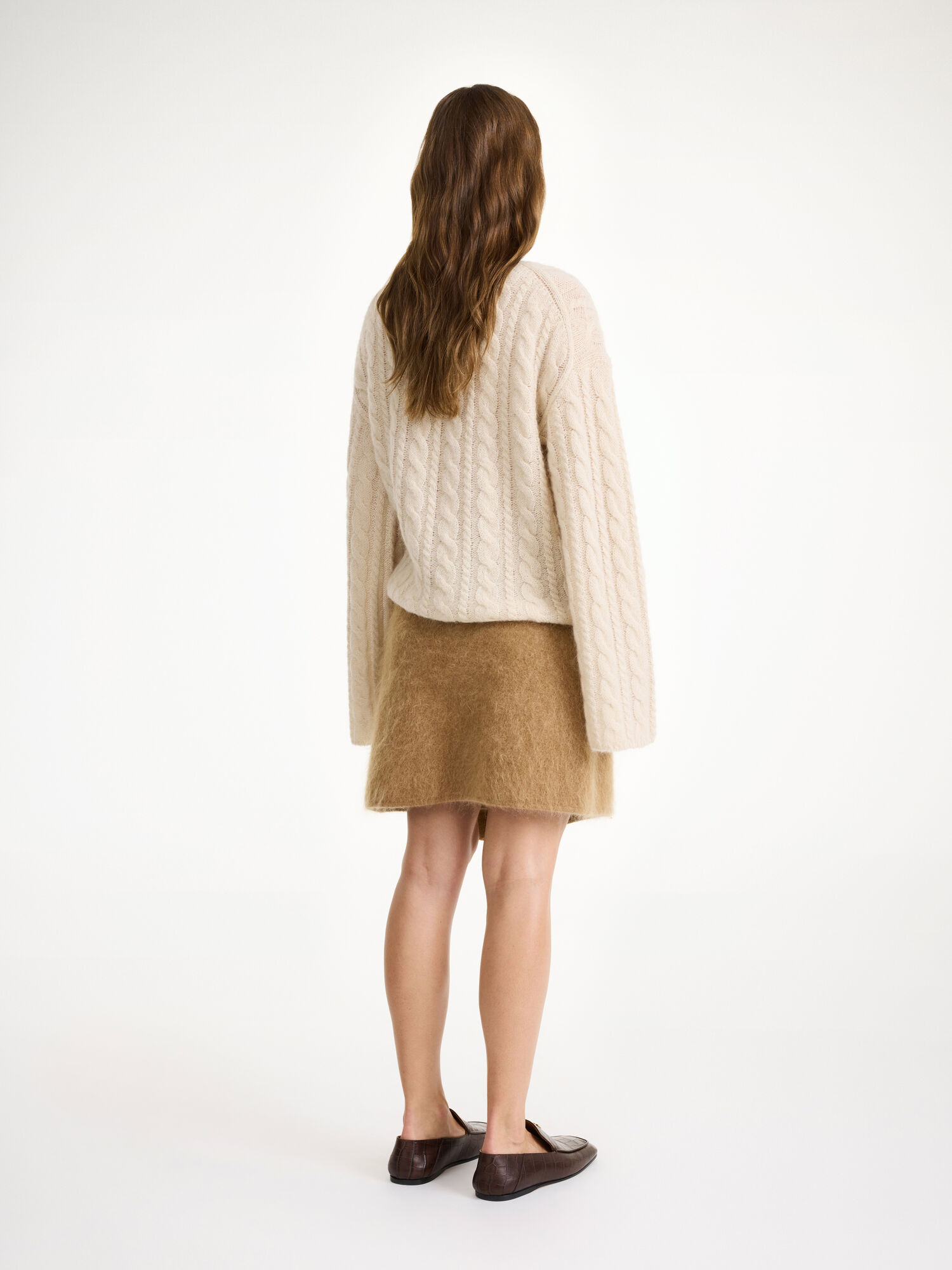 By Malene Birger Krissah Mini Skirt Pletenina Smeđe | HR_BB18723