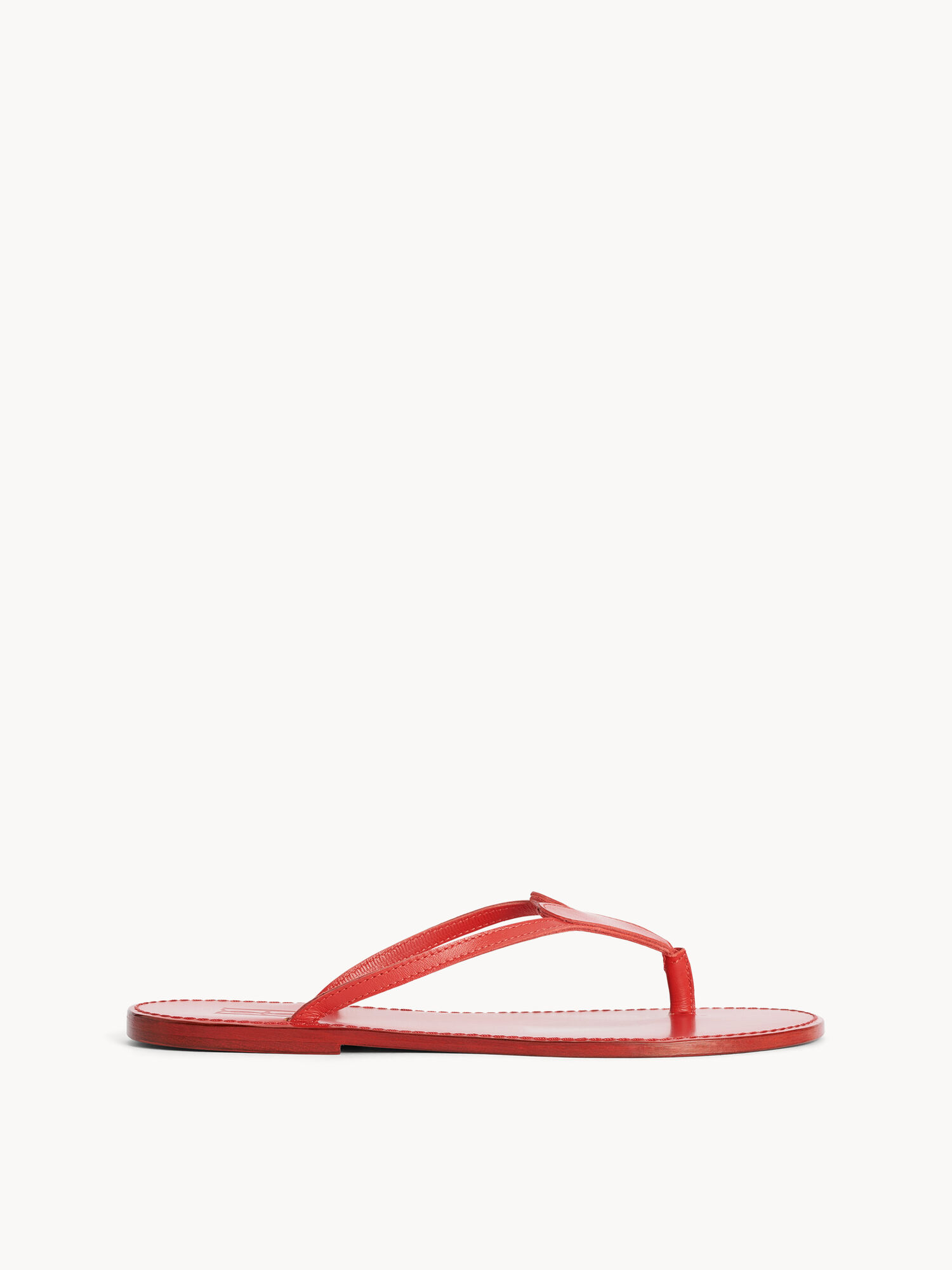 By Malene Birger Ladina Leather Sandals Cipele Crvene | HR_BB23527