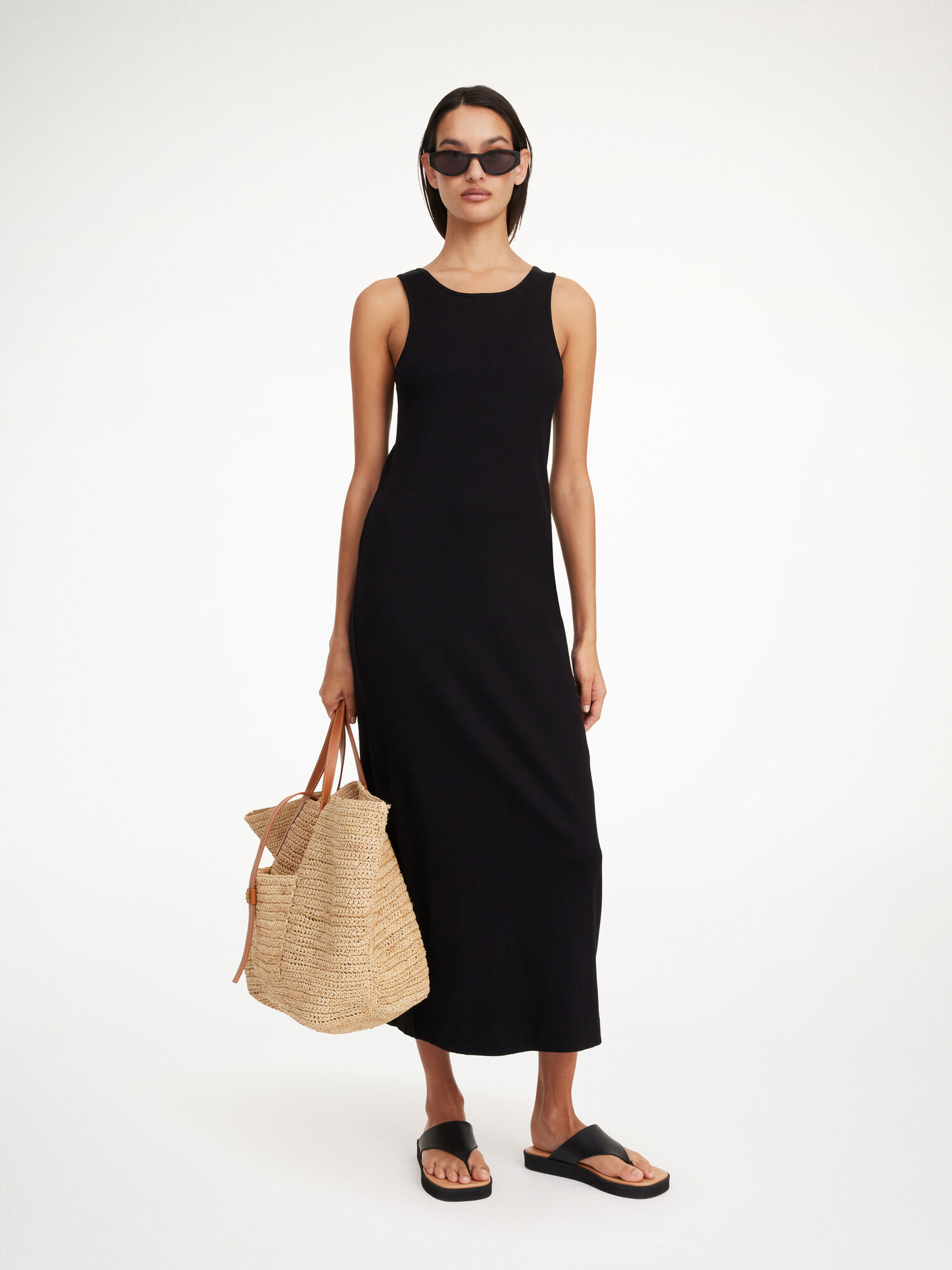 By Malene Birger Lovelo Maxi Haljina Crne | HR_BB49396