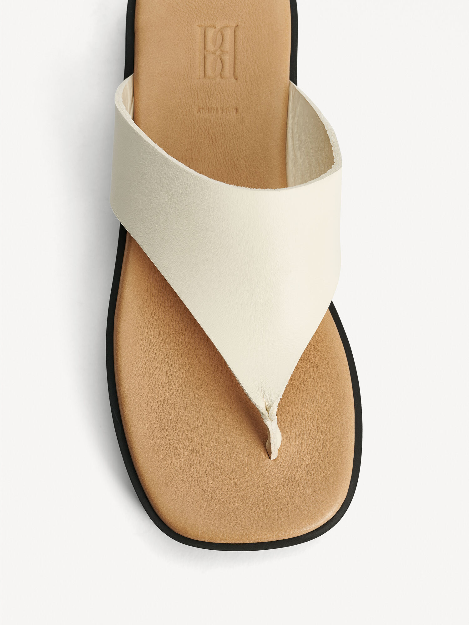 By Malene Birger Marisol Leather Sandals Cipele Krem | HR_BB51116