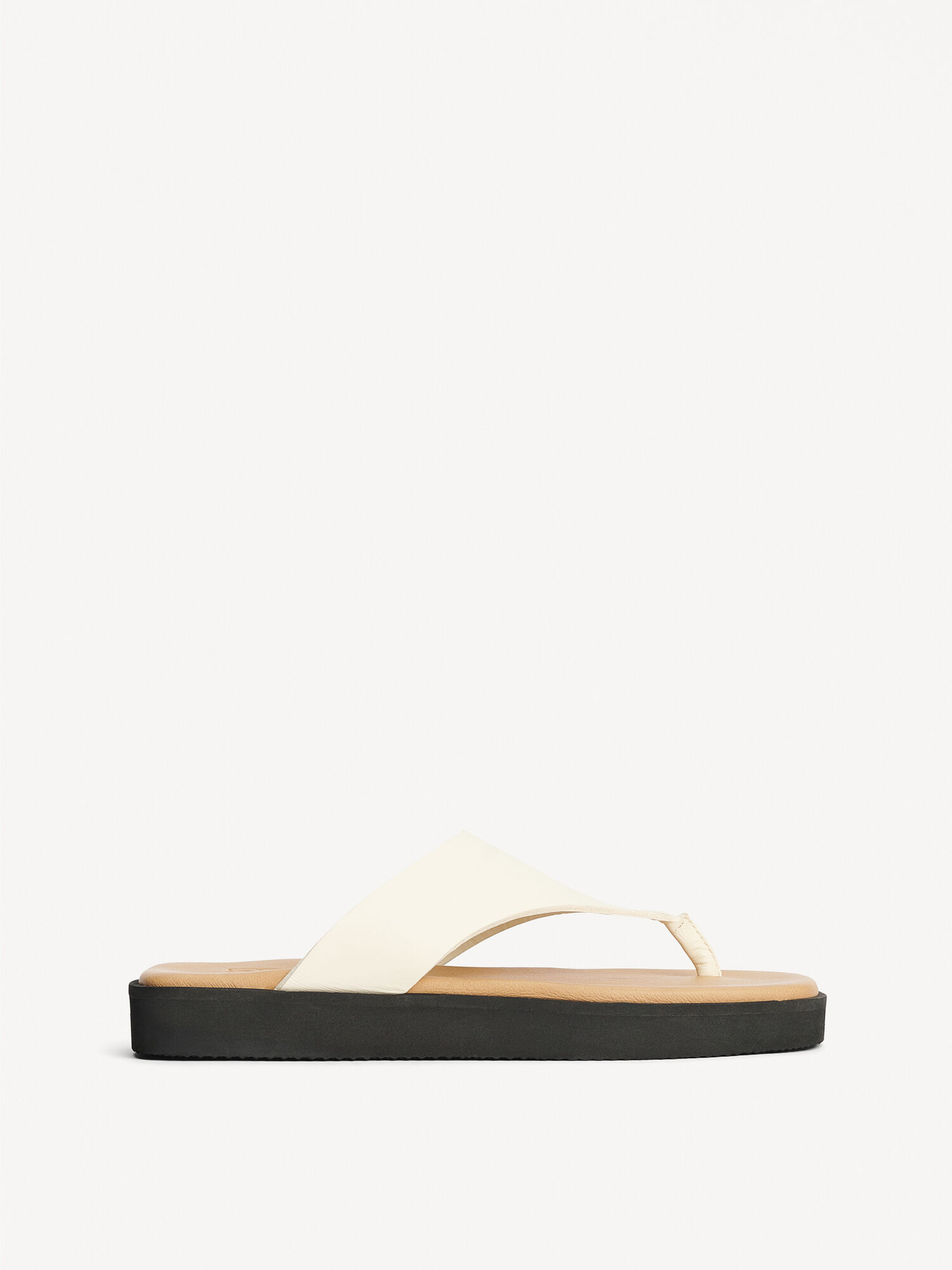 By Malene Birger Marisol Leather Sandals Cipele Krem | HR_BB51116