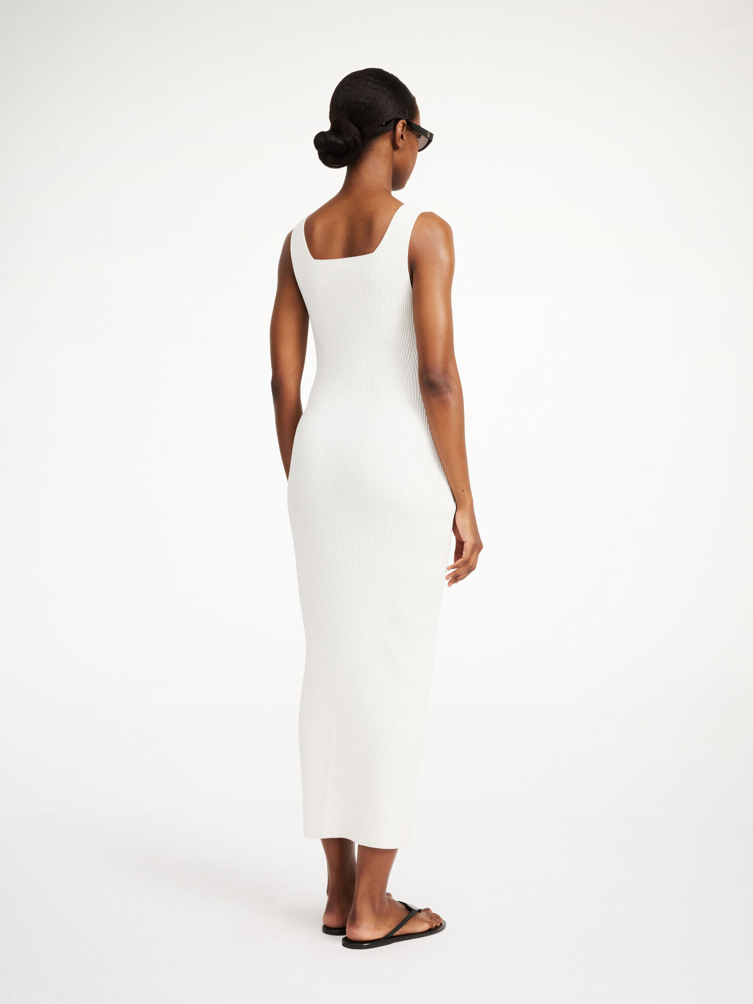 By Malene Birger Milelo Maxi Dress Pletenina Bijele | HR_BB20564