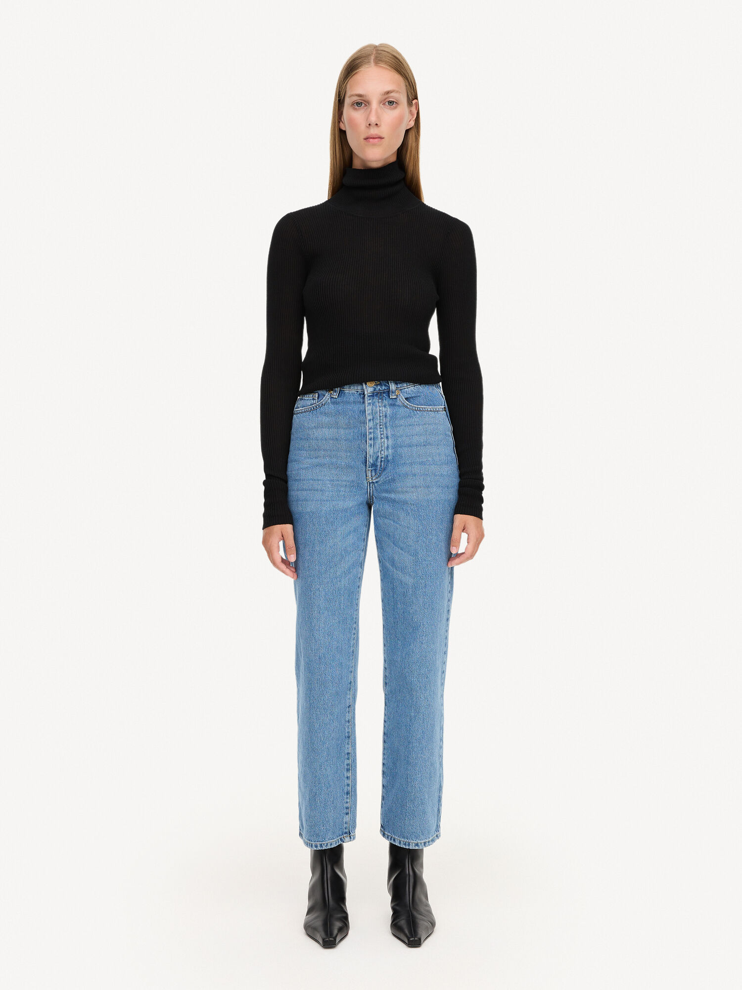 By Malene Birger Milium Organic Cotton Hlače Plave | HR_BB51169